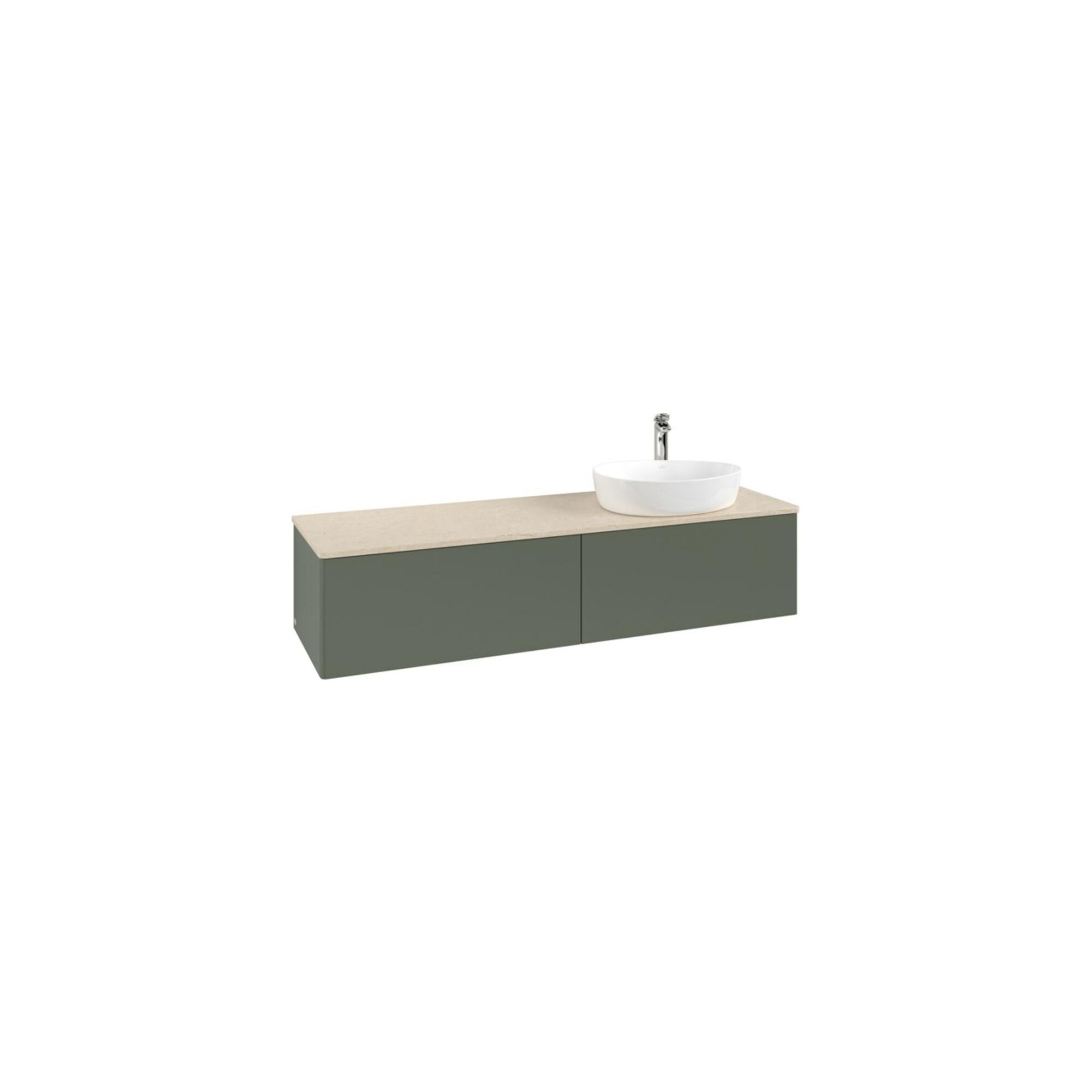 V&B Waschtischunterschrank Ohne Frontstruktur -Beleuchtung Antao 160X50Cm, Hl, Wbp Botti., Lea Gre. M Lac ; Villeroy & Boch (L38053HL)
