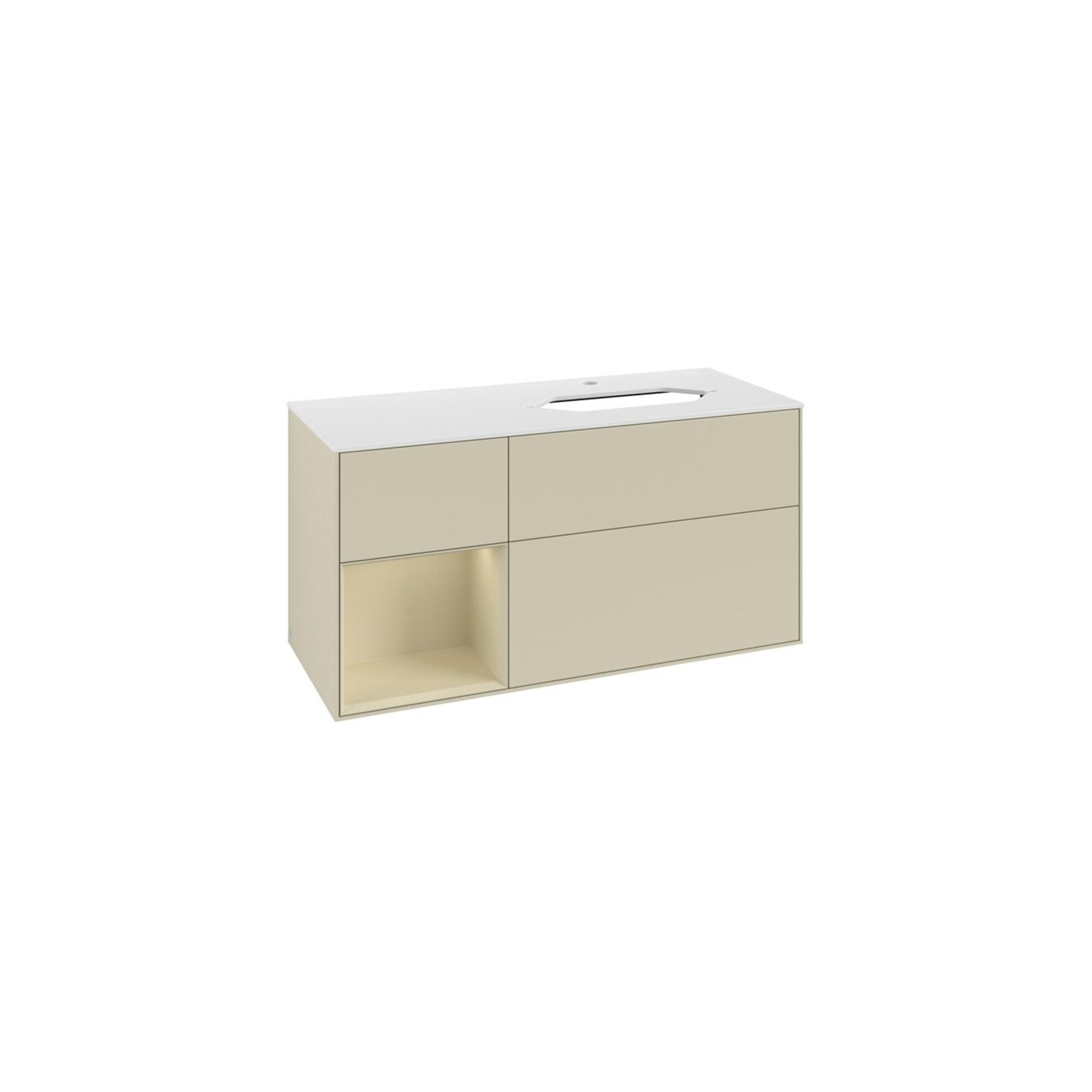 V&B Waschtischunterschrank Finion 120Cm, Pl W M, Rg L Si G M La, Si G M La ; Villeroy & Boch (F271HJHJ)