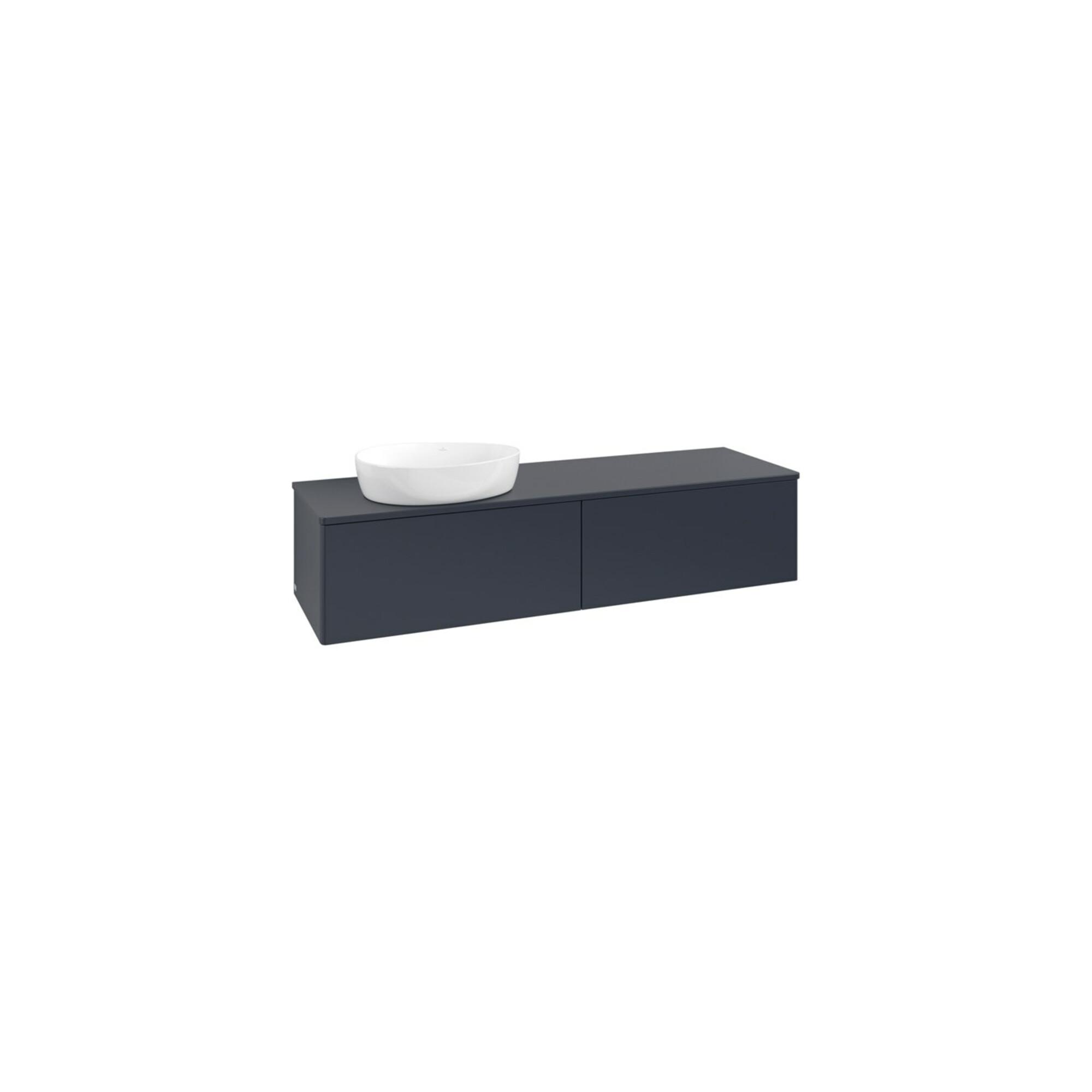 V&B Waschtischunterschrank Ohne Frontstruktur -Beleuchtung Antao 160X50Cm, Wbp-Farbe Lac, Md Bl. M Lac ; Villeroy & Boch (L37010HG)
