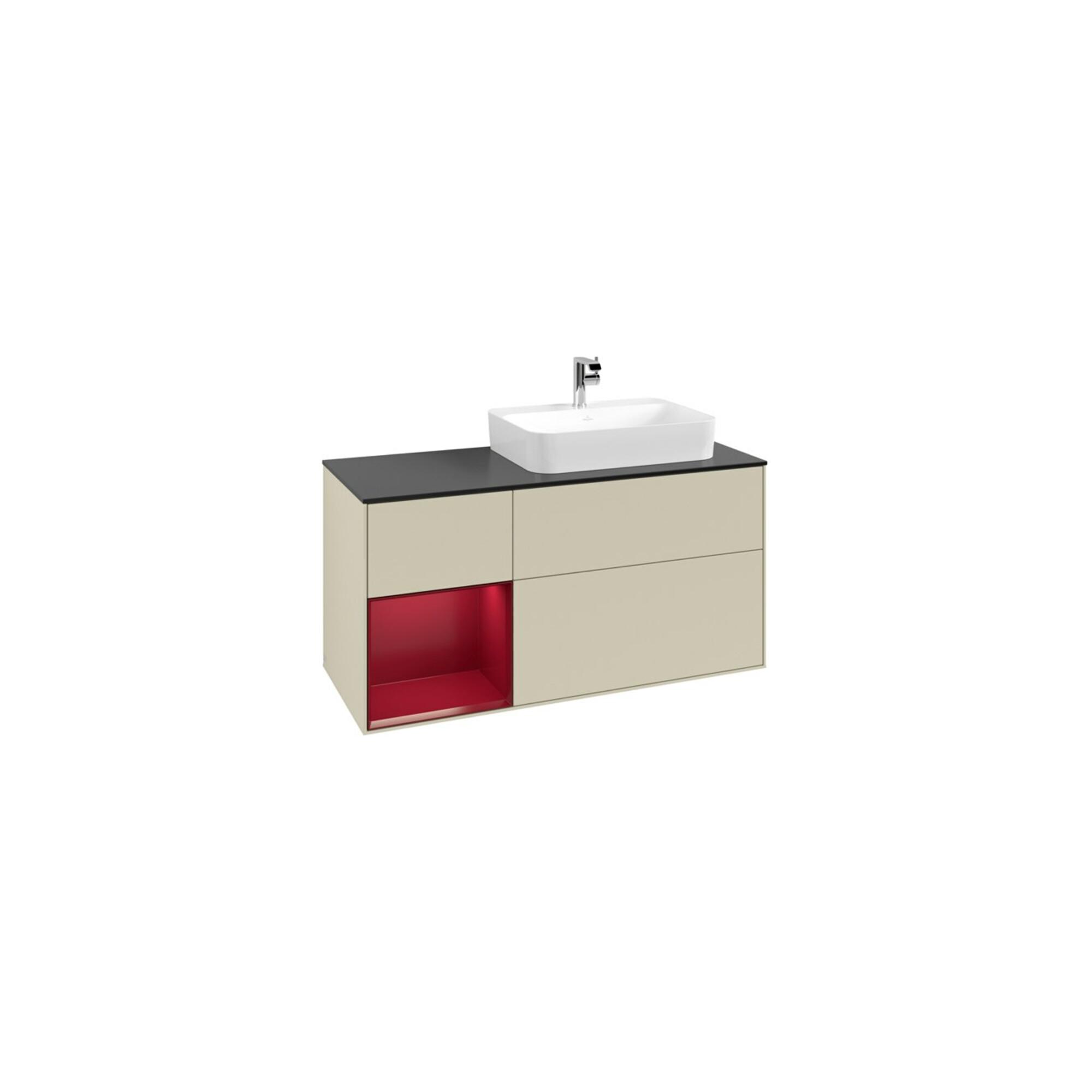 V&B Waschtischunterschrank Finion 120Cm, Pl Bla M, Reg Li Peo, Si Gr M Lac ; Villeroy & Boch (F392HBHJ)