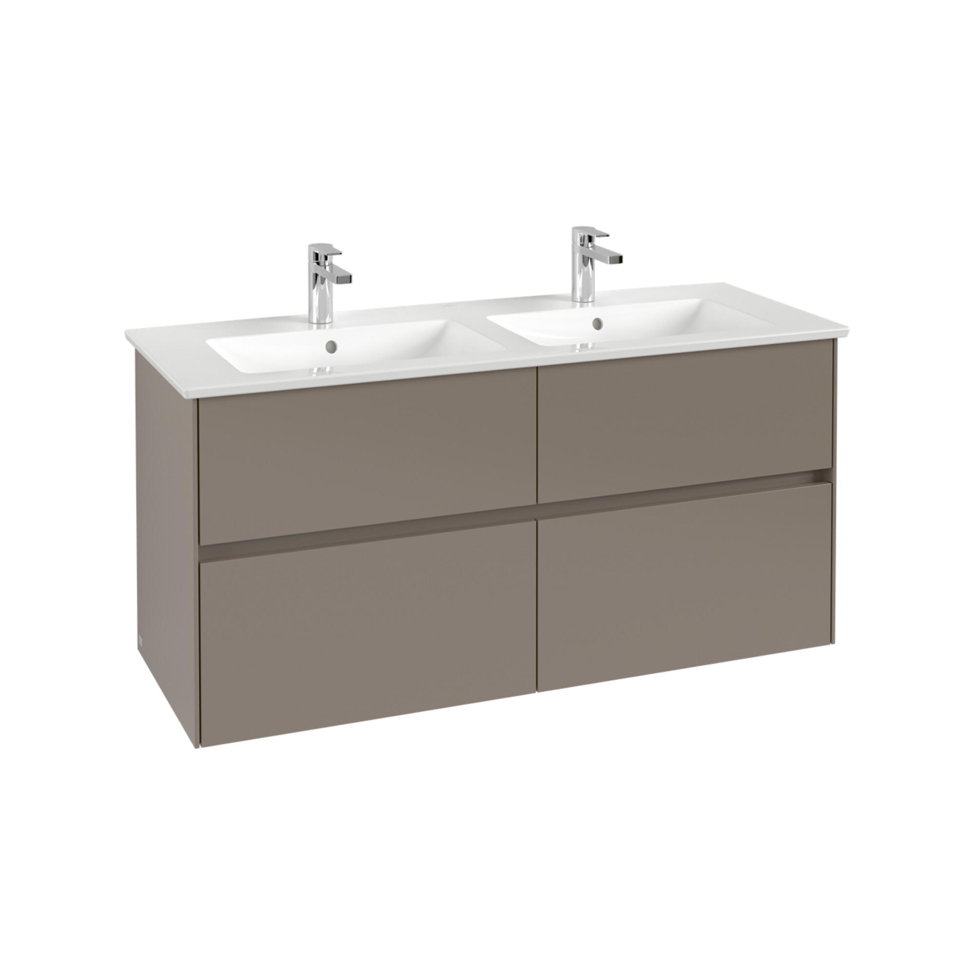 V&B Waschtischunterschrank Collaro 126,1X61X48Cm, Wt Mittig, White Oak ; Villeroy & Boch (C14700AA)