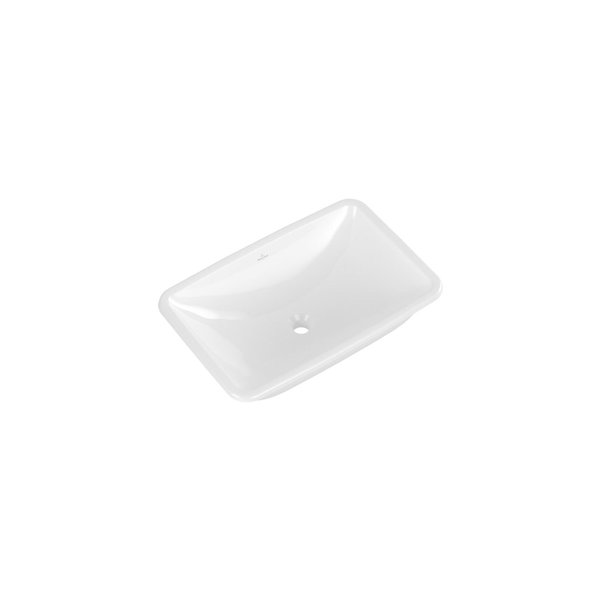 V&B V&B Unterbauwaschbecken Loop& Friends O. Hahnloch, M ÜL, 61,5X39Cm, We C-Plus ; Villeroy & Boch (4A5800R1)