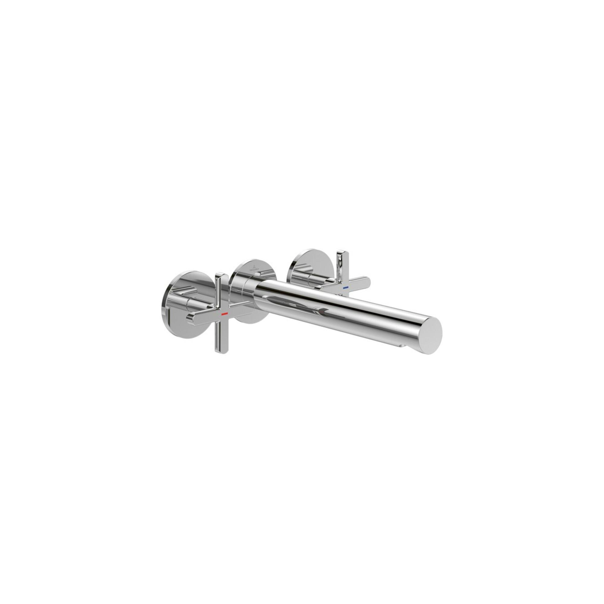 V&B V&B Fertigmontageset Loop& Friends Up-3L-Kreuzgr.-Wta, O Abl., Wd., Chr ; Villeroy & Boch (TVZ10601200061)