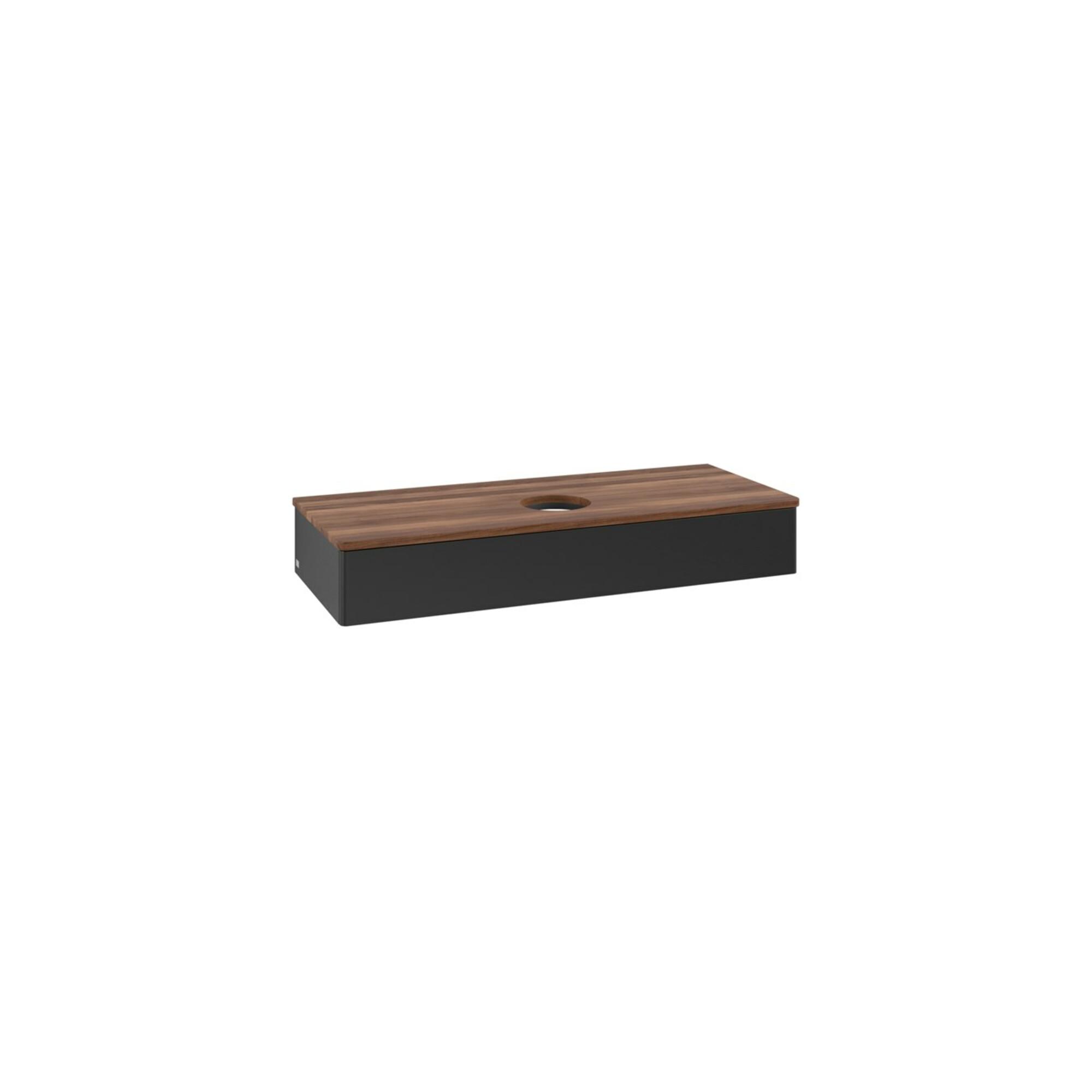 V&B Waschtischunterschrank Ohne Frontstruktur, Mit Beleuchtung Antao 120X19X50Cm, Wbp-Farbe W. Wal, Bla M Lac ; Villeroy & Boch (L10012PD)