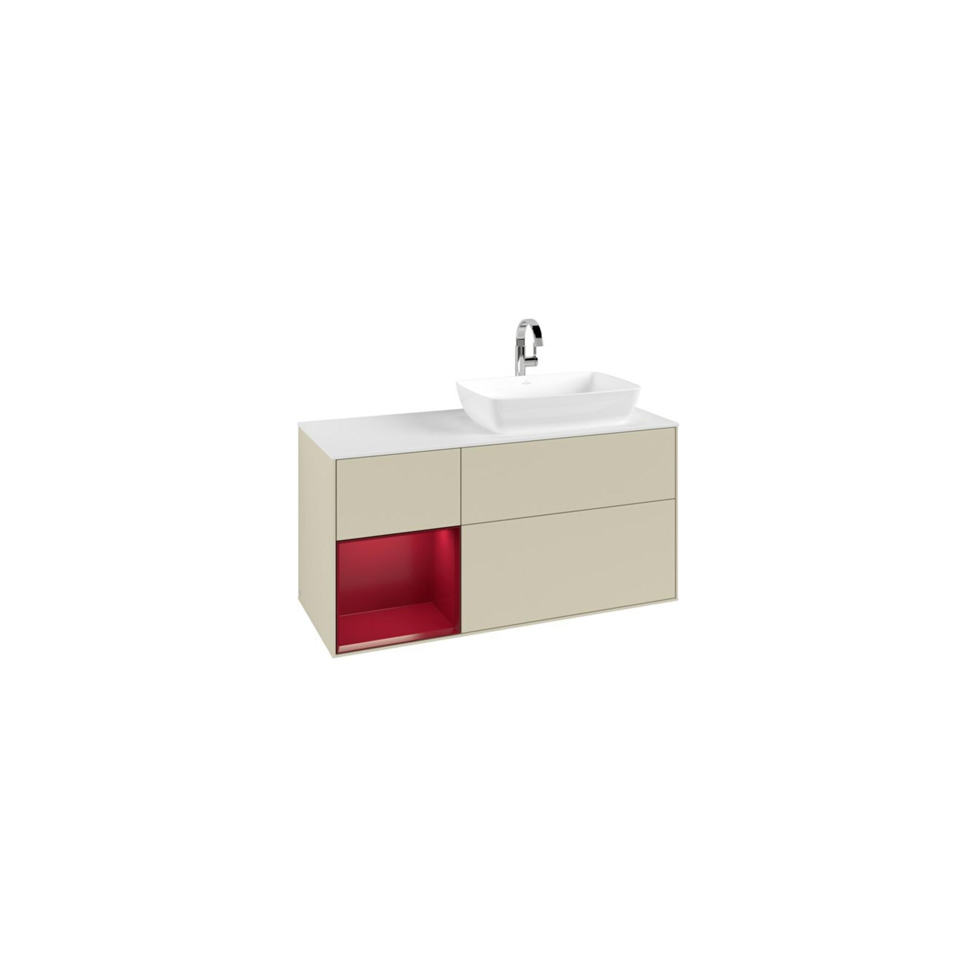 V&B Waschtischunterschrank Finion 120Cm, Pl W M, Rg Peo M Lac, Si Gr M Lac ; Villeroy & Boch (F801HBHJ)