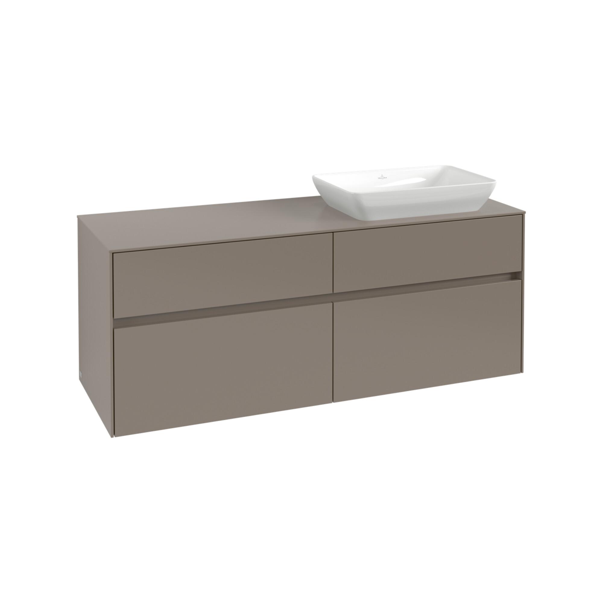 V&B Waschtischunterschrank Collaro 140X54,8X50Cm, Wt R, Led 10W, Bla Oa ; Villeroy & Boch (C118B0AB)