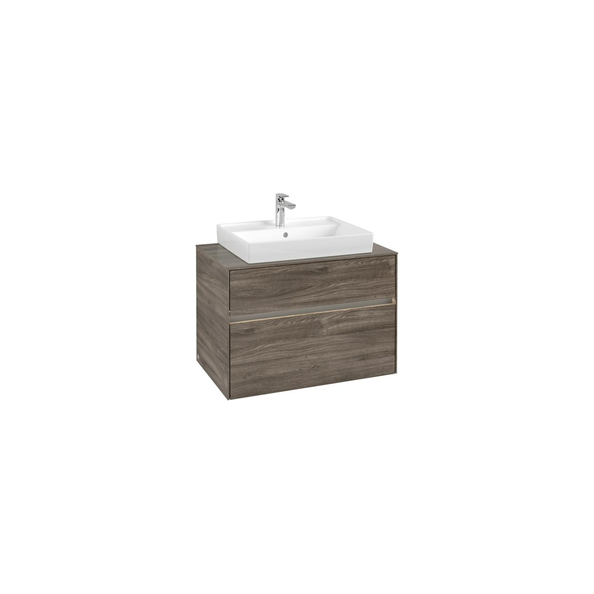 V&B Waschtischunterschrank Collaro 80X54,8X50Cm, Wt Mi, Led 5,7 W, St. Oa ; Villeroy & Boch (C080B0RK)