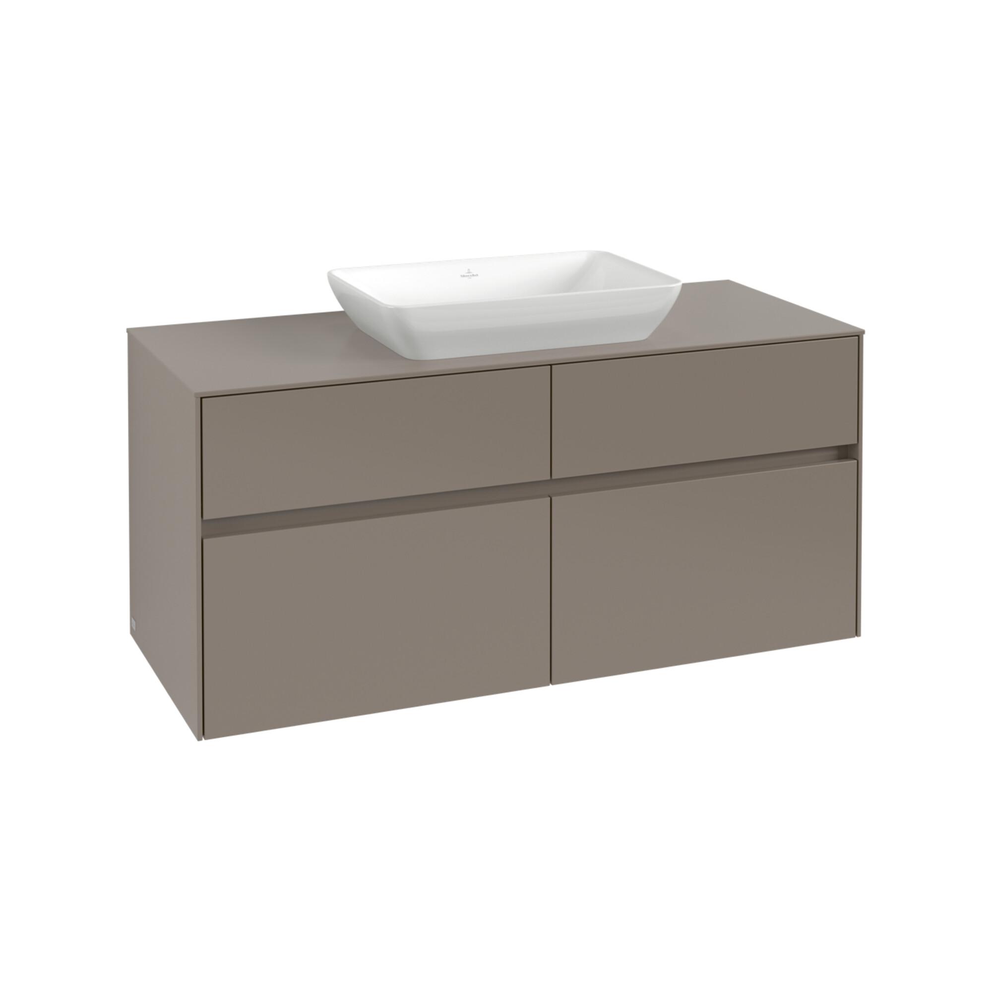 V&B Waschtischunterschrank Collaro 120X54,8X50Cm, Wt Mittig, White Oak ; Villeroy & Boch (C11200AA)