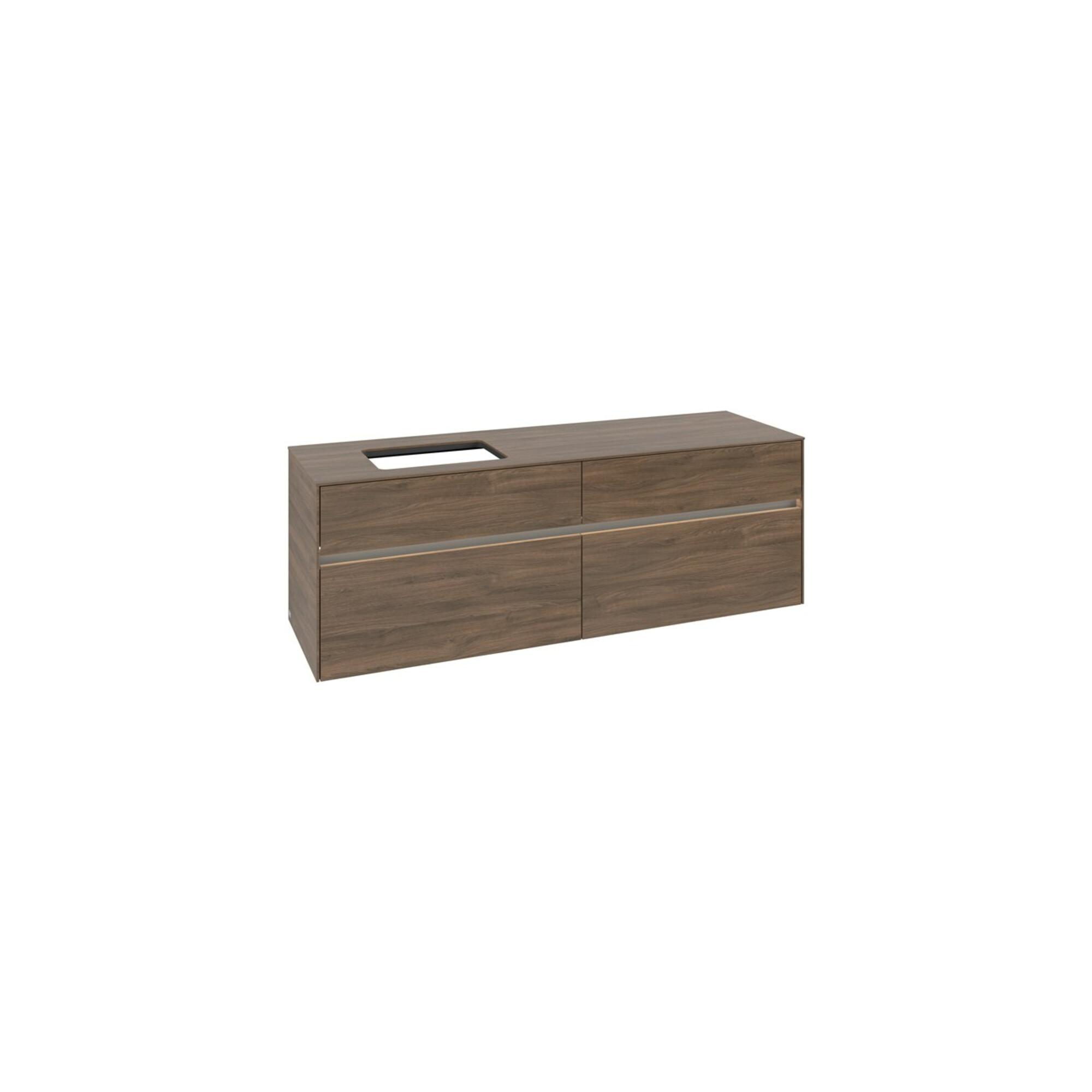 V&B Waschtischunterschrank Collaro 160X54,8X50Cm, Wt L, Led 12W, Ariz. Oa ; Villeroy & Boch (C121B0VH)