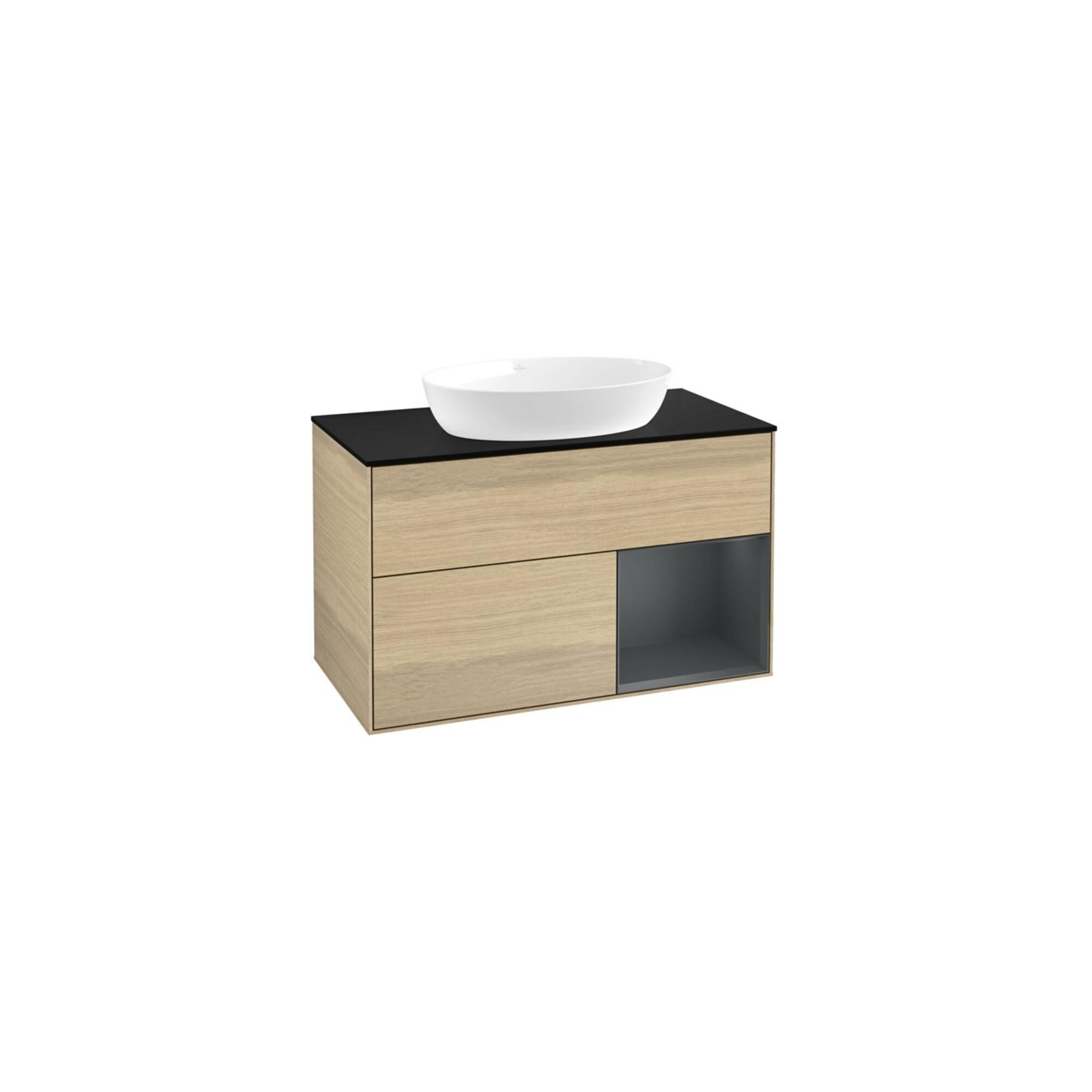 V&B Waschtischunterschrank Wandbeleuchtung Finion 100, Pl Bla M, Reg Md M Lac, Oa Ven ; Villeroy & Boch (GA22HGPC)
