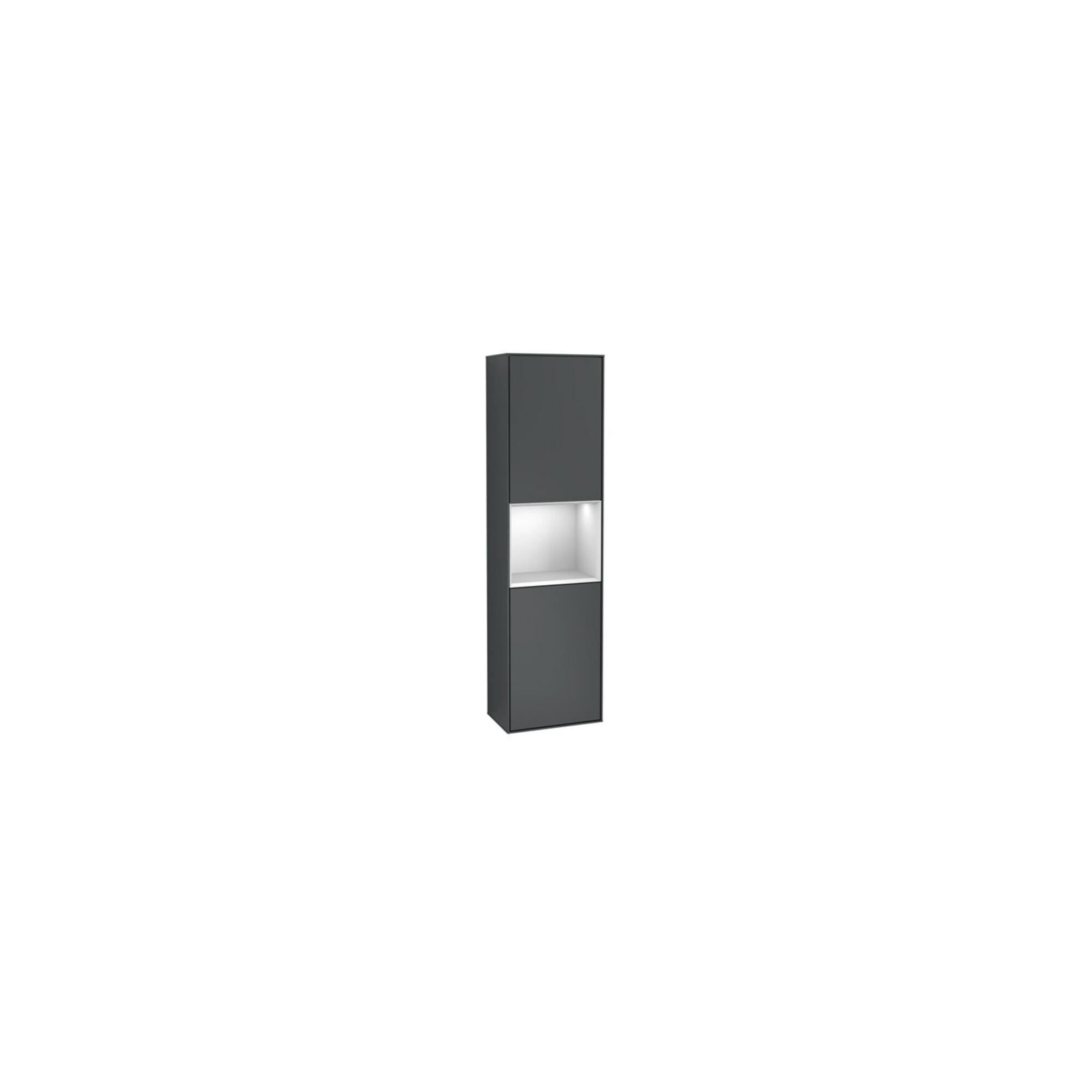 V&B Hochschrank Finion 41,8X151,6Cm, R, Rg W M La, Md Bl. M Lac ; Villeroy & Boch (F470MTHG)