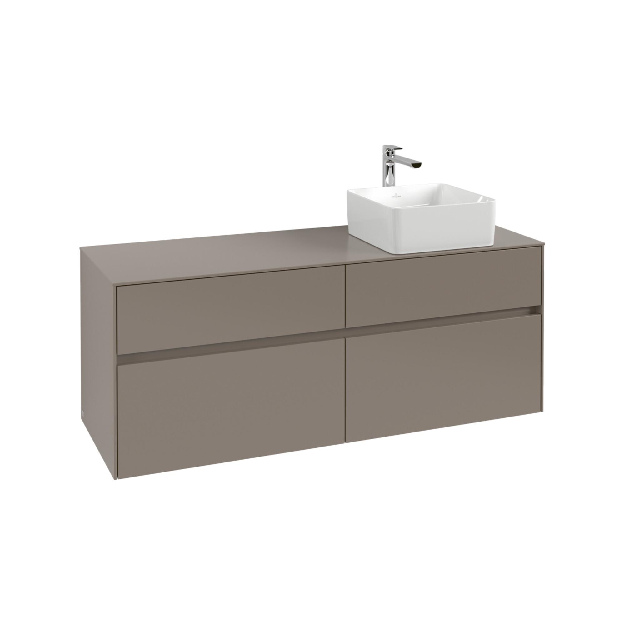 V&B Waschtischunterschrank Collaro 140X54,8X50Cm, Wt R, Led 10W, Bla Oa ; Villeroy & Boch (C047B0AB)