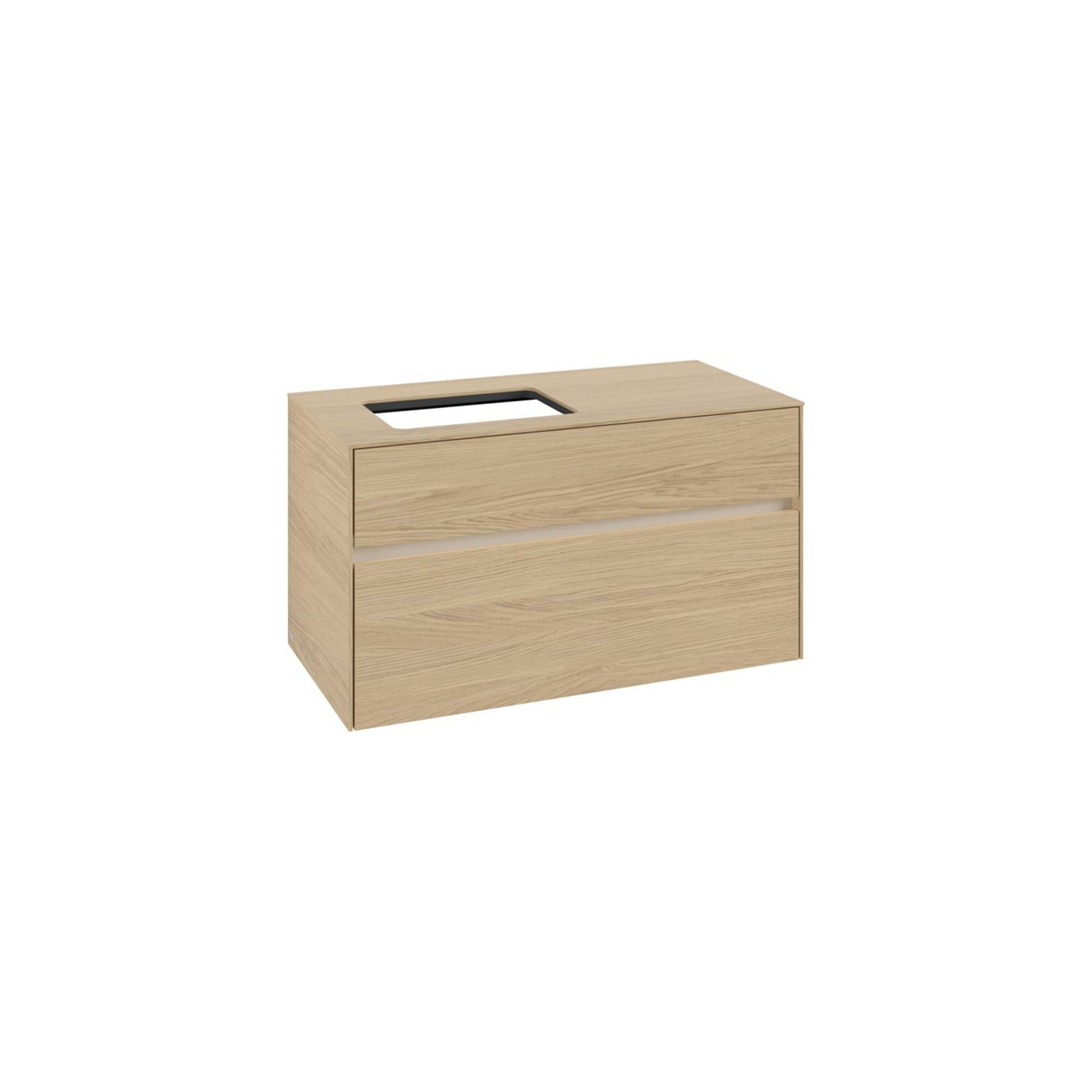 V&B Waschtischunterschrank Collaro 100X54,8X50Cm, Wt L, Led 7,3 W, Nord Oa ; Villeroy & Boch (C110B0VJ)