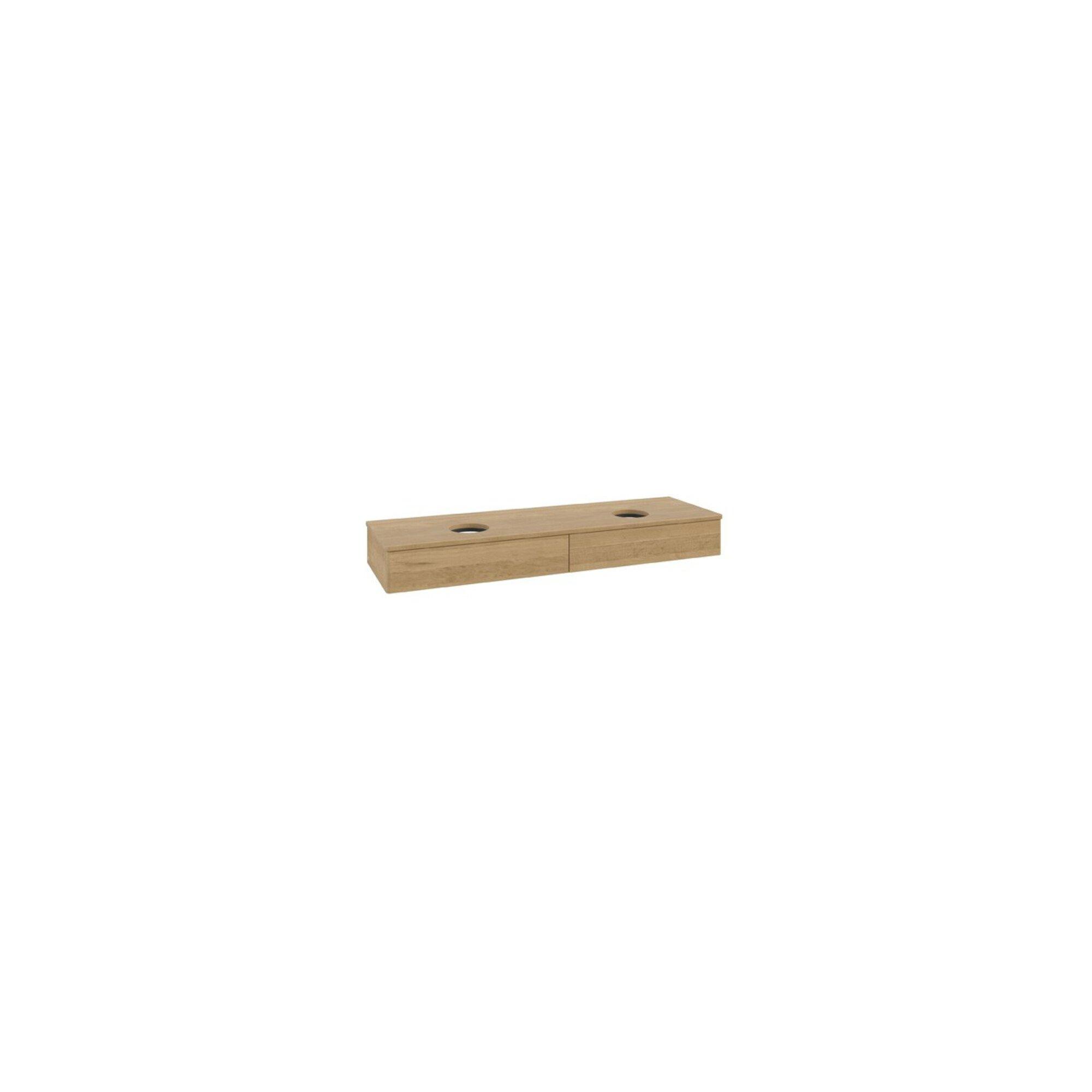 V&B Waschtischunterschrank Ohne Frontstruktur Antao 160X50Cm, Wtp-Farbe Honey Oak, Honey Oak ; Villeroy & Boch (K17011HN)