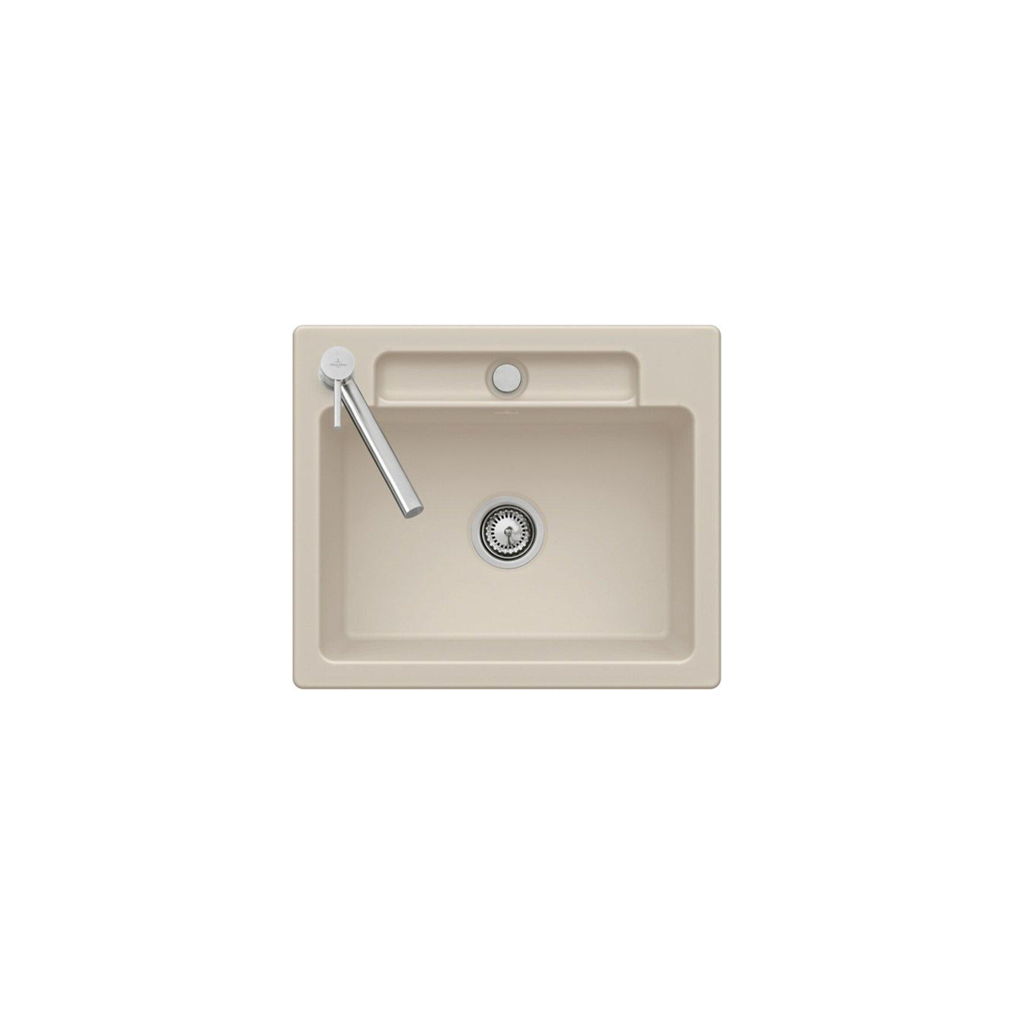V&B SpüLe Siluet 60 S SpüLbecken, Timber Ceramicplus ; Villeroy & Boch (334600TR)