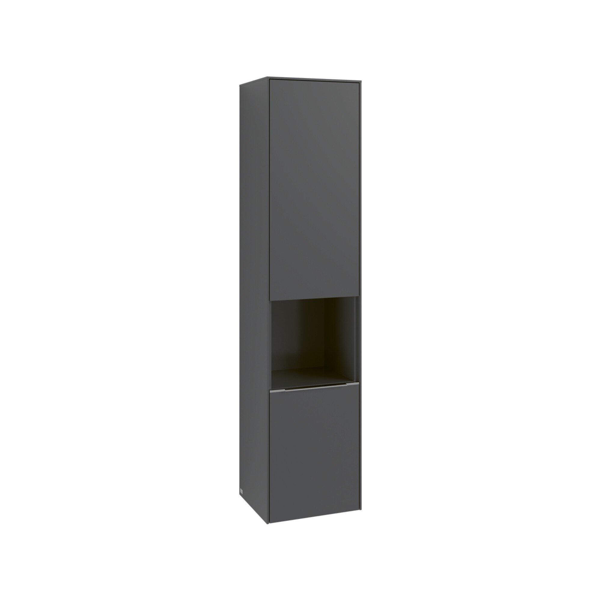 V&B Hochschrank Subway 3.0 40X171X36,2Cm, Sch L/Gr Volc Bla, Wh. Oa ; Villeroy & Boch (C58801AA)