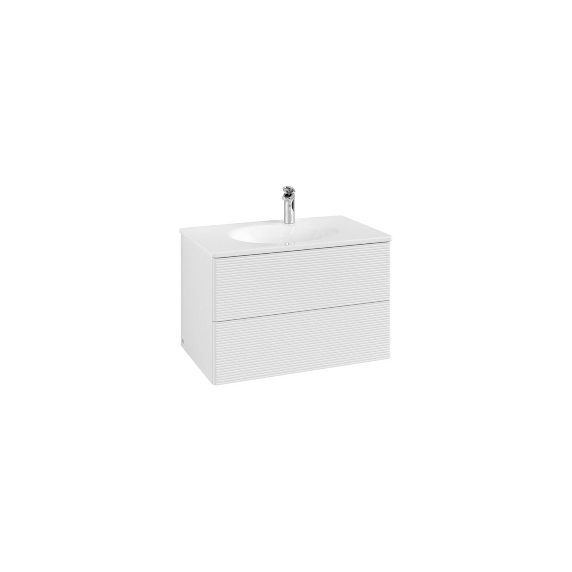 V&B Waschtischunterschrank Antao 78,8X50,4X49,6Cm, M Front, Glo Wh. Lac ; Villeroy & Boch (K04100GF)