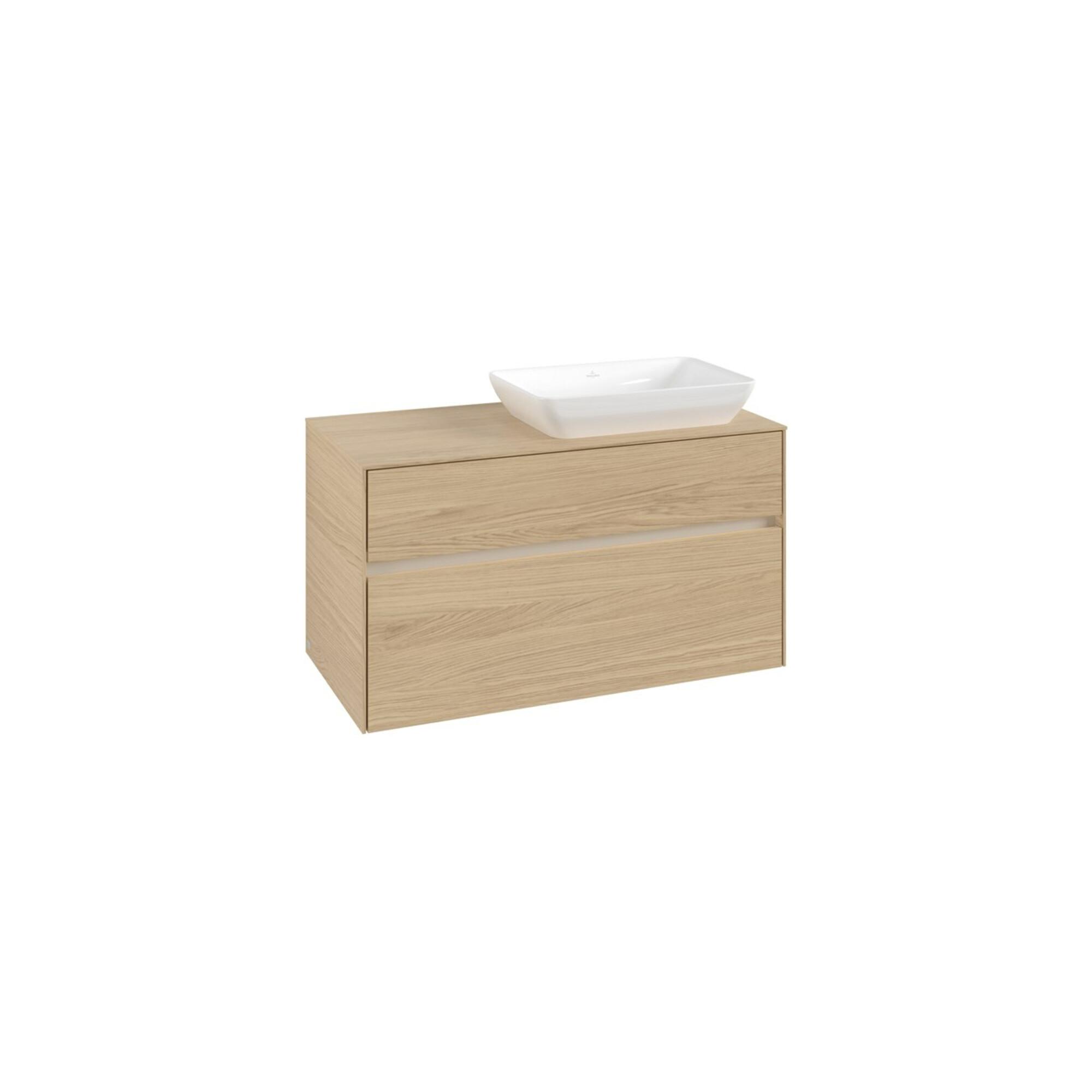 V&B Waschtischunterschrank Collaro 100X54,8X50Cm, Wt R, Led 7,3 W, Nord Oa ; Villeroy & Boch (C111B0VJ)