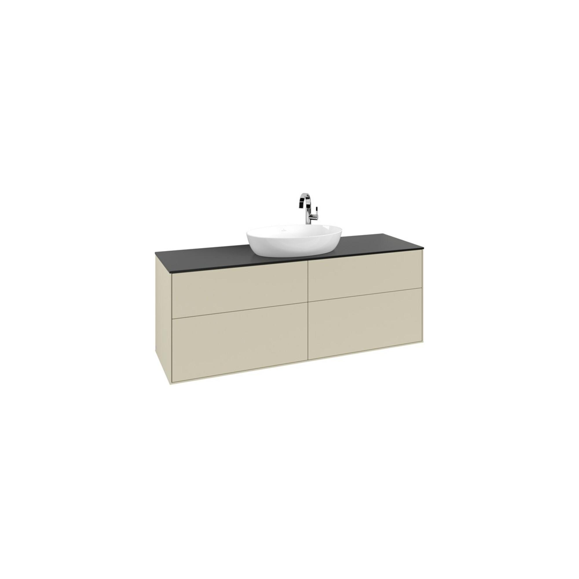 V&B Waschtischunterschrank Finion 160X60Cm, Abd.-Pl. Bla M, Si Gr M Lac ; Villeroy & Boch (F97200HJ)