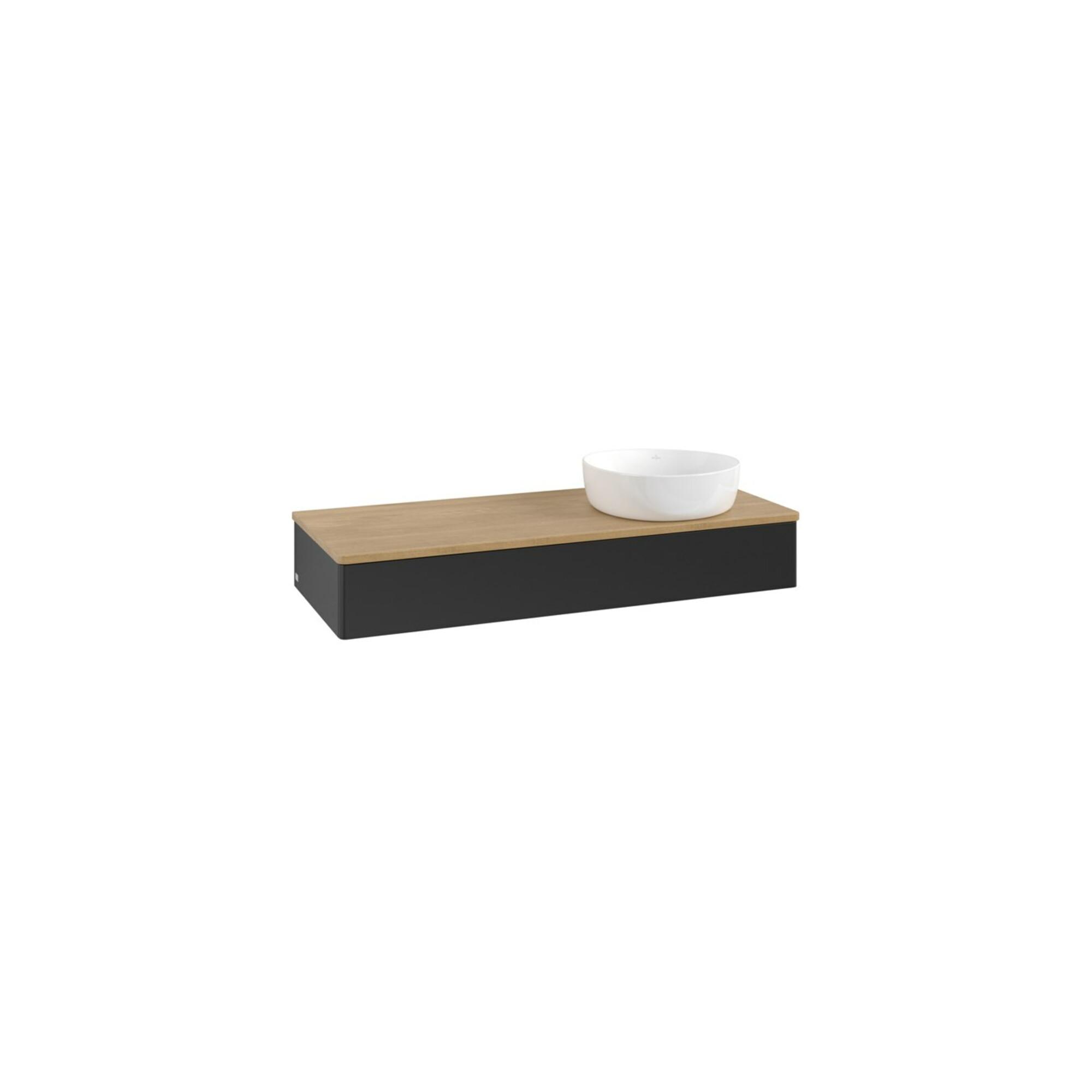V&B Waschtischunterschrank Ohne Frontstruktur Antao 120X19X50Cm, Wbp Hon. Oa, Bla M Lac ; Villeroy & Boch (K12011PD)