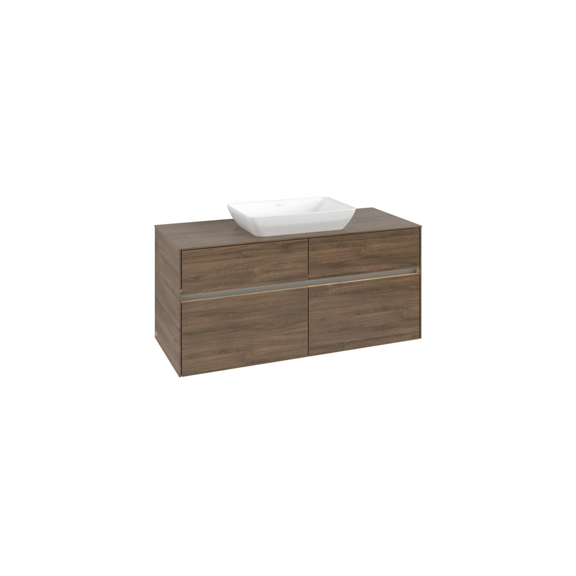 V&B Waschtischunterschrank Collaro 120X54,8X50Cm, Wt Mi, Led 8,8 W, Ar Oa ; Villeroy & Boch (C112B0VH)