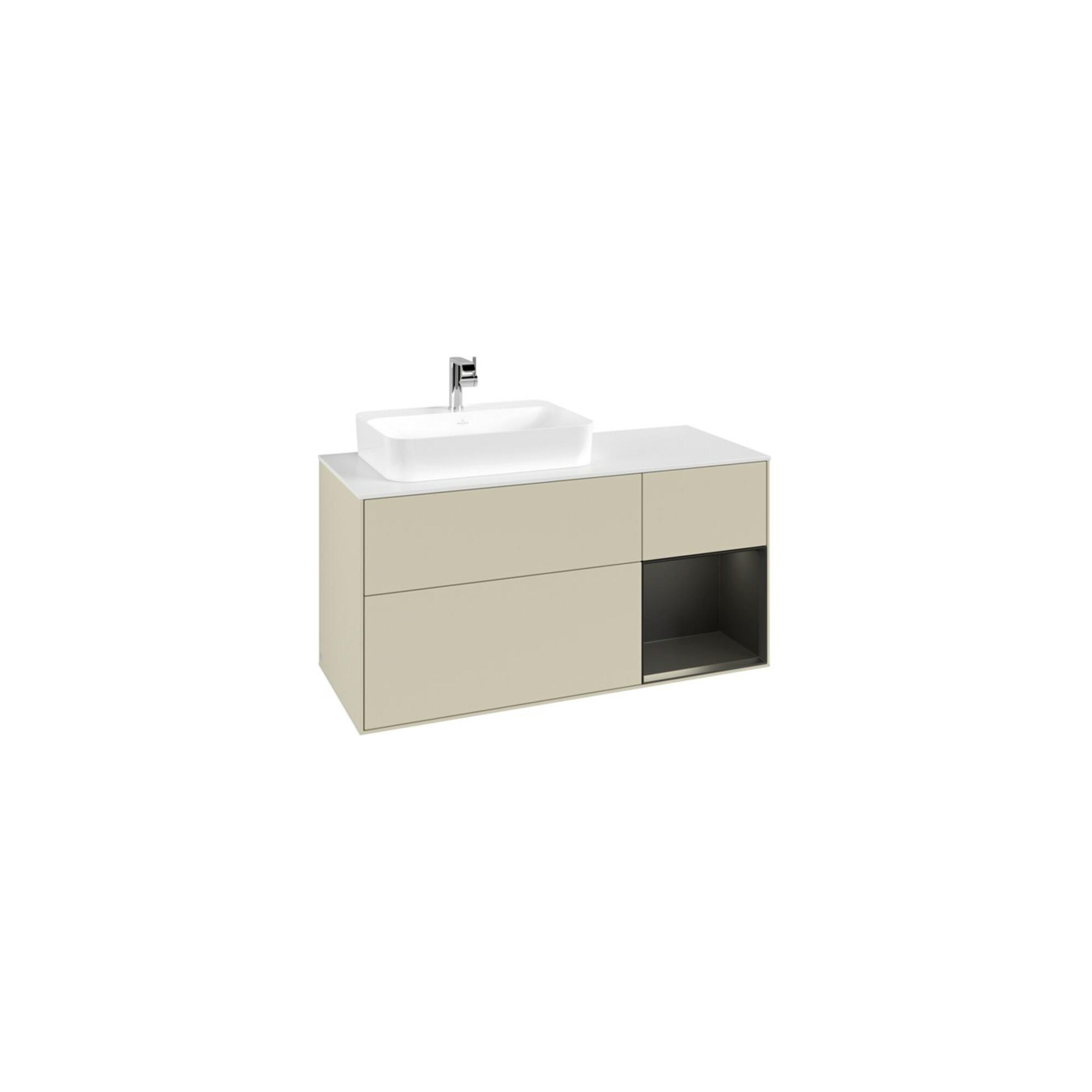 V&B Waschtischunterschrank Finion 120Cm, Pl W M, Rg R B M Lac, Si Gr M Lac ; Villeroy & Boch (F401PDHJ)