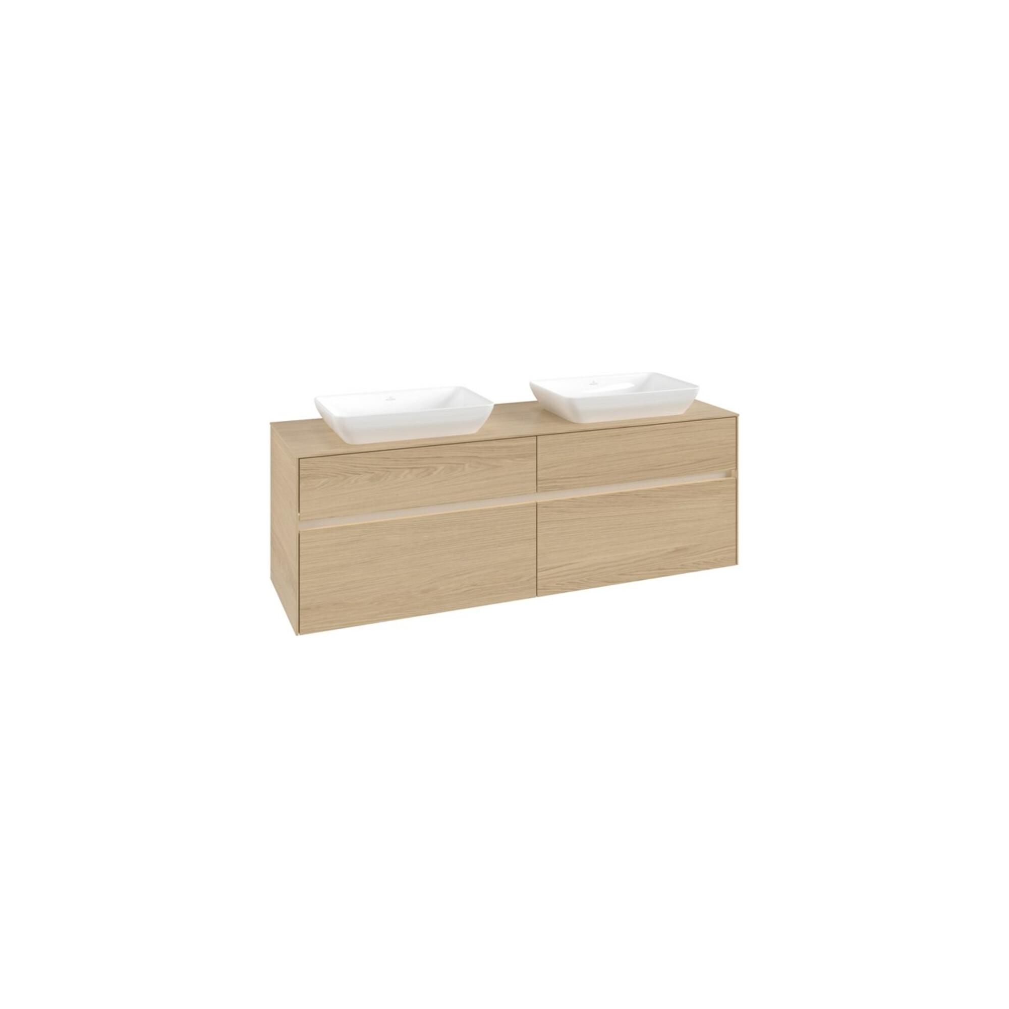 V&B Waschtischunterschrank Collaro 160X54,8X50Cm, F 2 Wt, Led 12W, Nord Oa ; Villeroy & Boch (C123B0VJ)