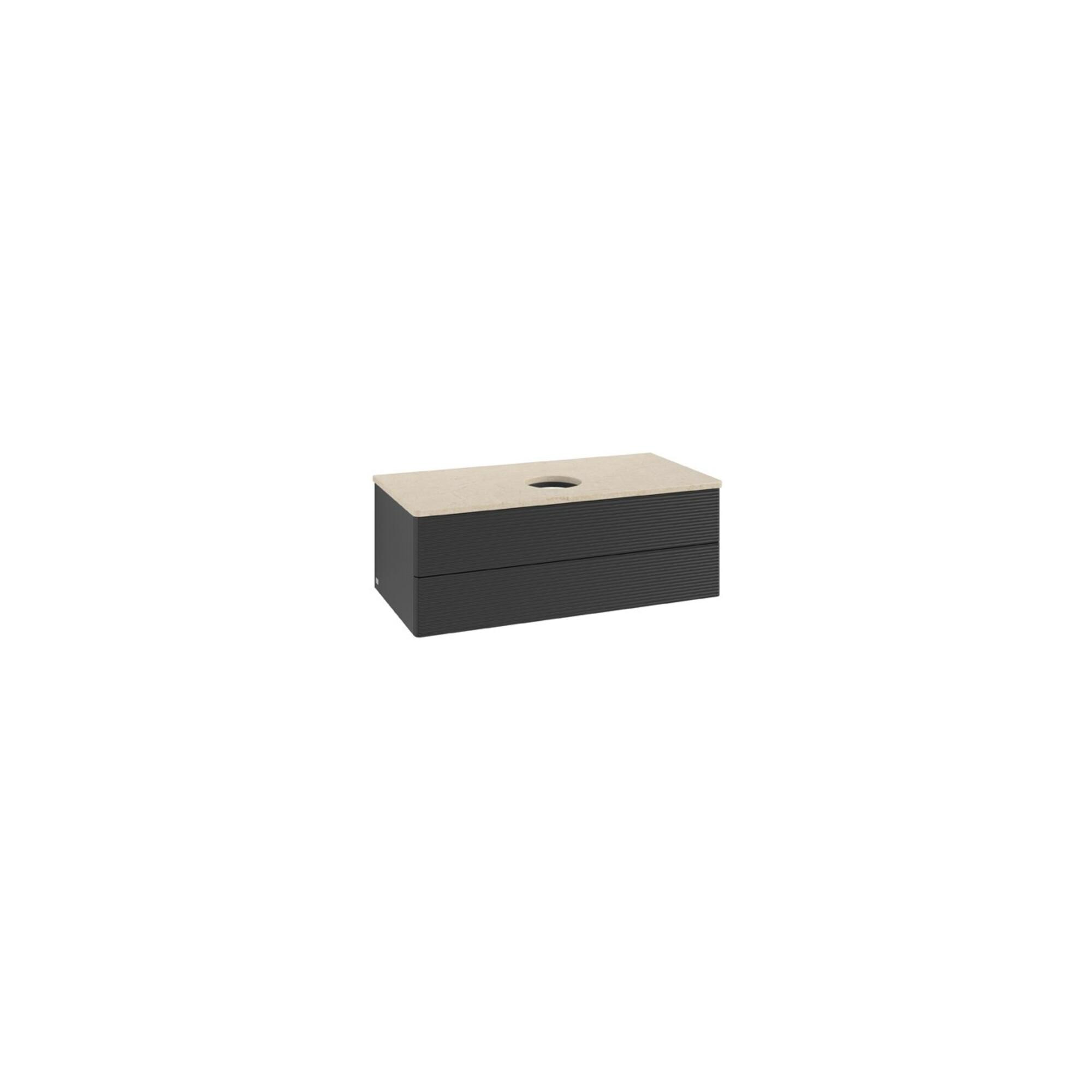 V&B Waschtischunterschrank Mit Frontstruktur Antao 100X36X50Cm, Wbp-Farbe Botti., Bla M Lac ; Villeroy & Boch (K20113PD)