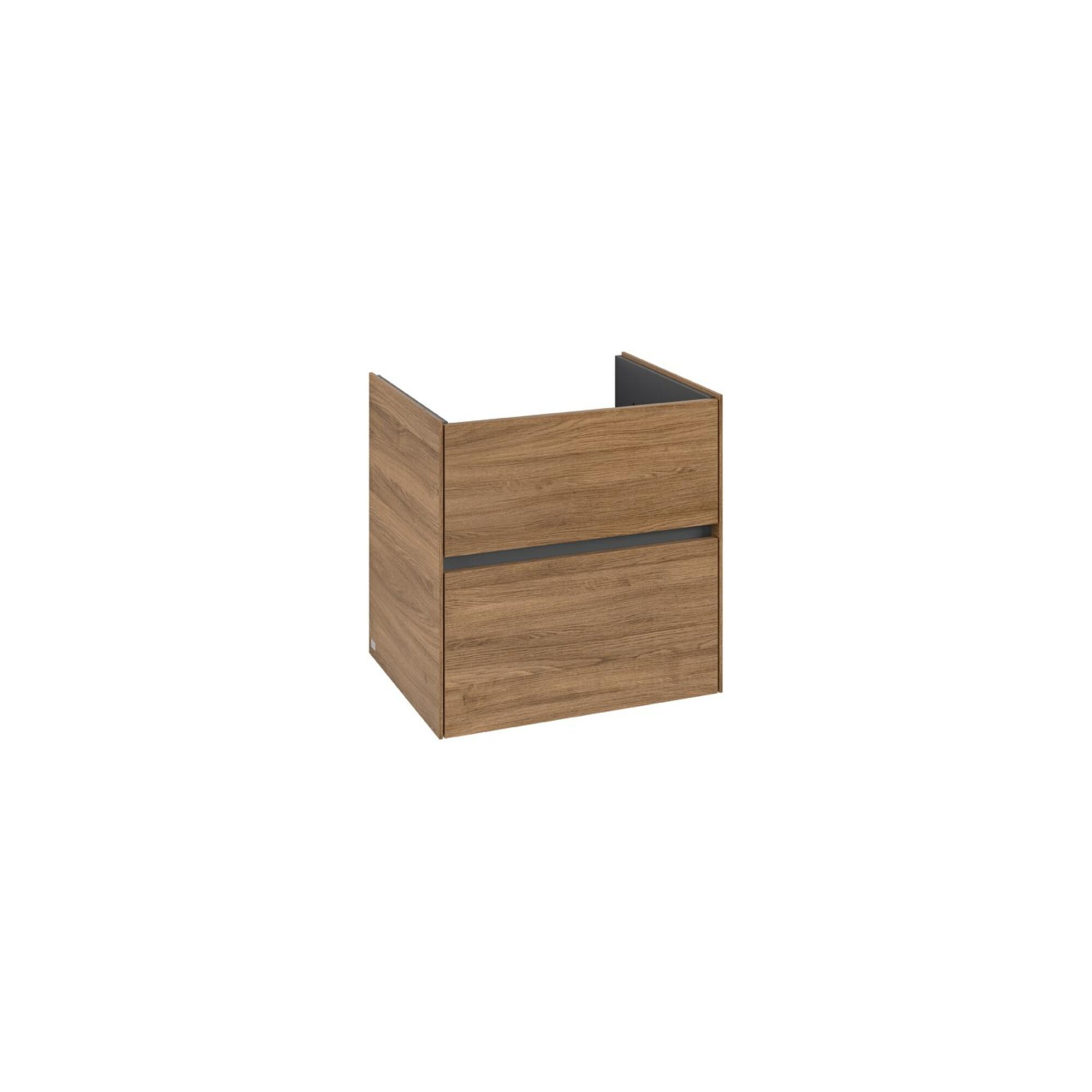 V&B Waschtischunterschrank Collaro 61,1X61X48Cm, Wt Mittig, Kansas Oak ; Villeroy & Boch (C14300RH)