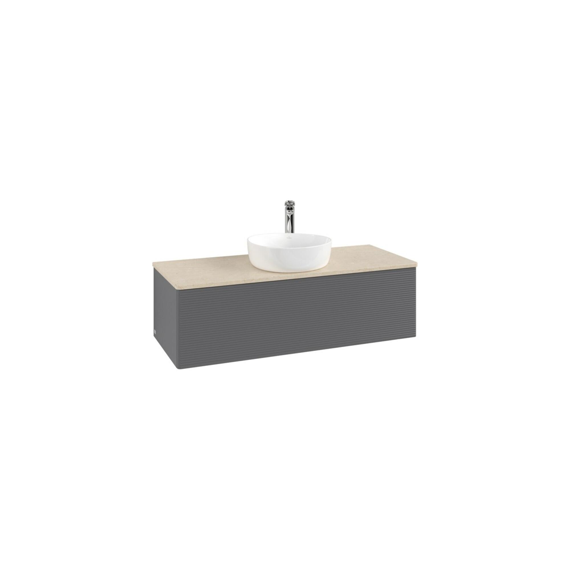 V&B Waschtischunterschrank Mit Frontstruktur, Mit Beleuchtung Antao 120X36X50Cm, Hl, Wbp Botti., A M Lac ; Villeroy & Boch (L32153GK)