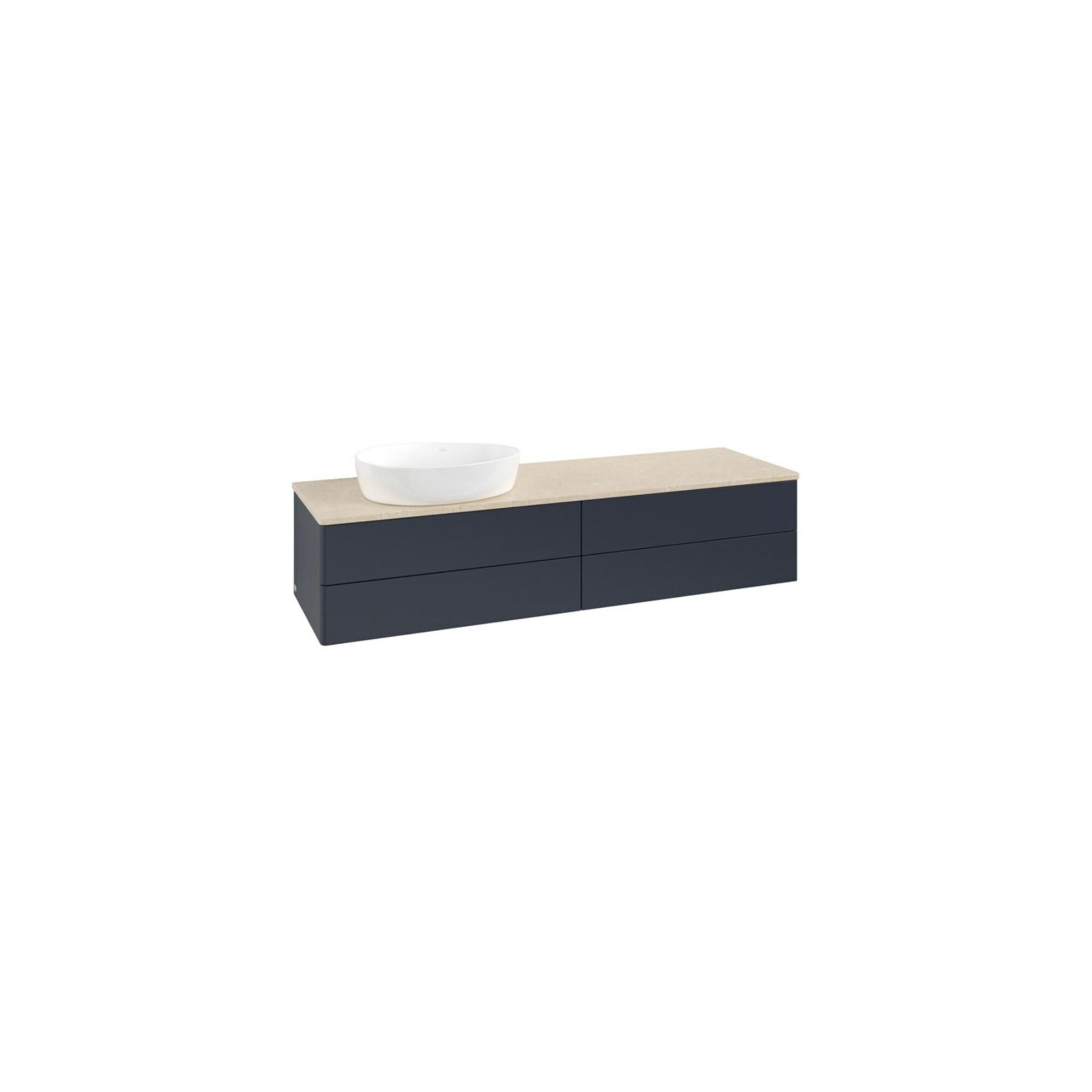 V&B Waschtischunterschrank Ohne Frontstruktur Antao 160X50Cm, Wbp-Farbe Botti., Md Bl. M Lac ; Villeroy & Boch (K26013HG)