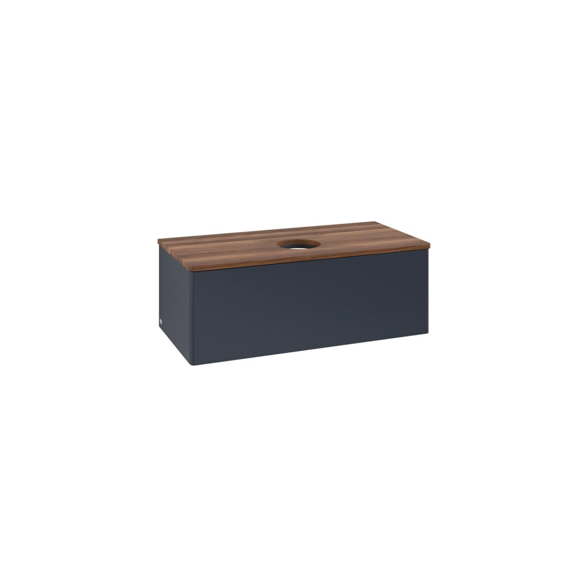 V&B Waschtischunterschrank Ohne Frontstruktur, Mit Beleuchtung Antao 100X36X50Cm, Wbp W. Wal, Md Bl. M Lac ; Villeroy & Boch (L31012HG)