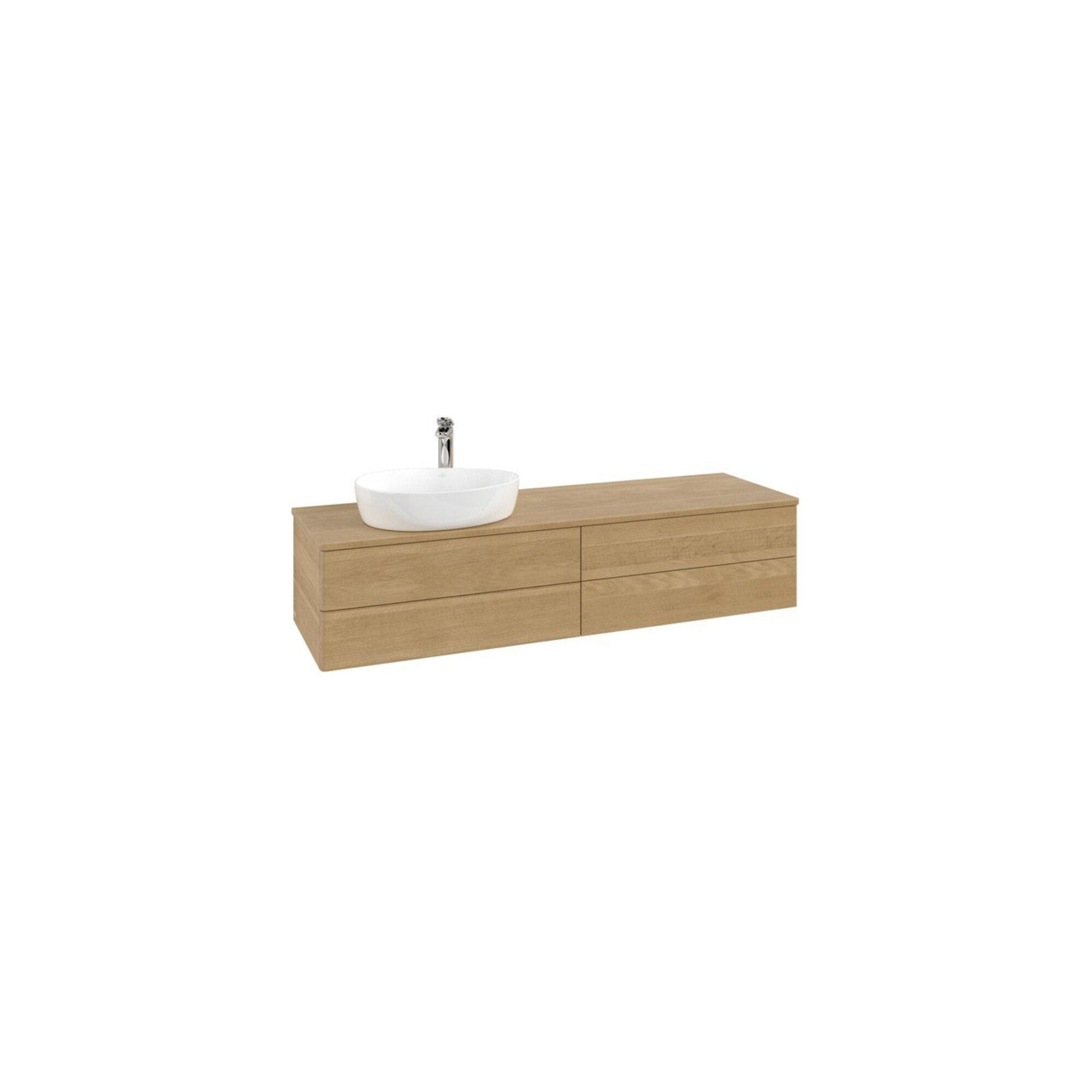 V&B Waschtischunterschrank Ohne Frontstruktur -Beleuchtung Antao 160X50Cm, Hl, Wbp-Farbe Hon. Oa, Hon. Oa ; Villeroy & Boch (L26051HN)