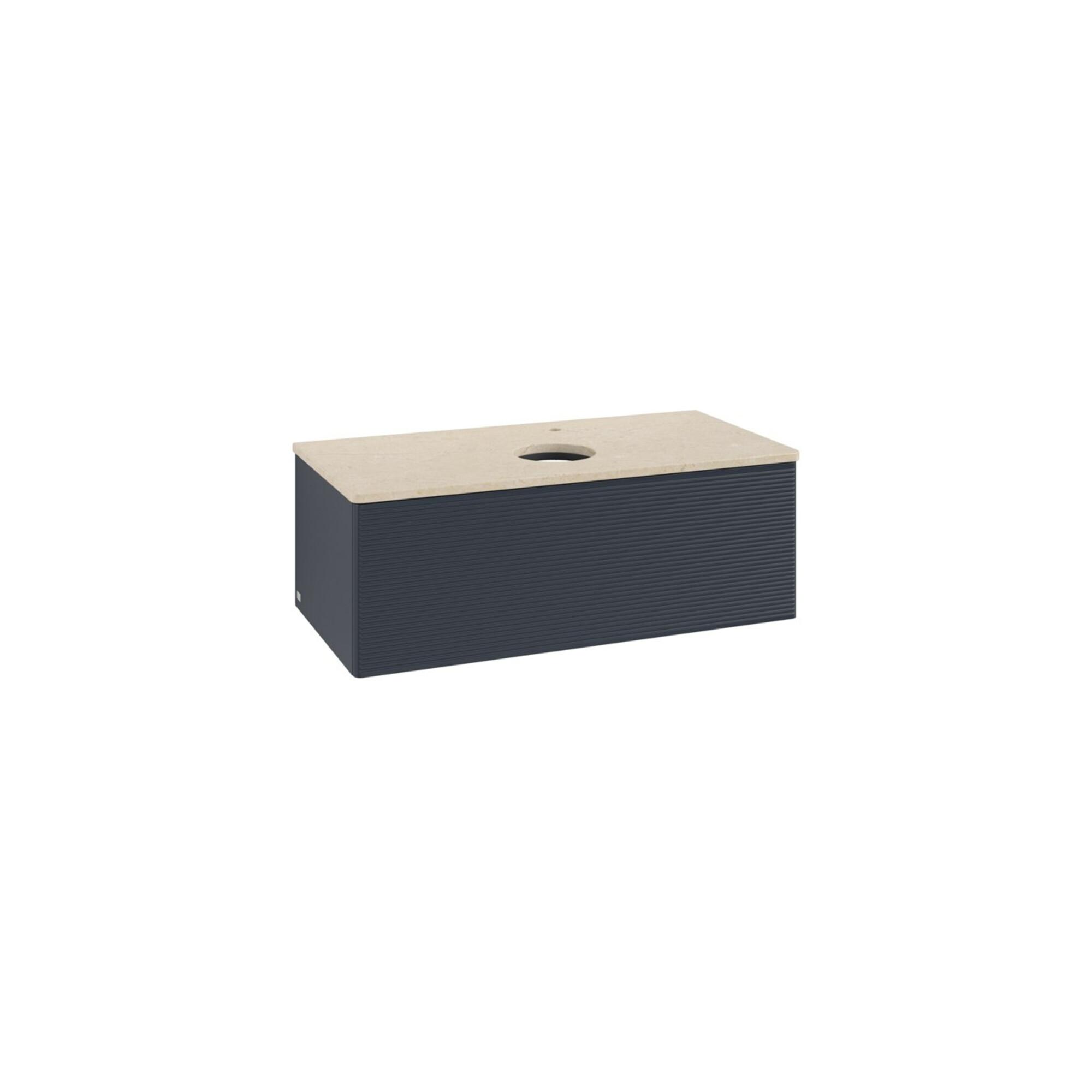 V&B Waschtischunterschrank Mit Frontstruktur, Mit Beleuchtung Antao 100X36X50Cm, Hl, Wbp Botti., Md B M Lac ; Villeroy & Boch (L31153HG)