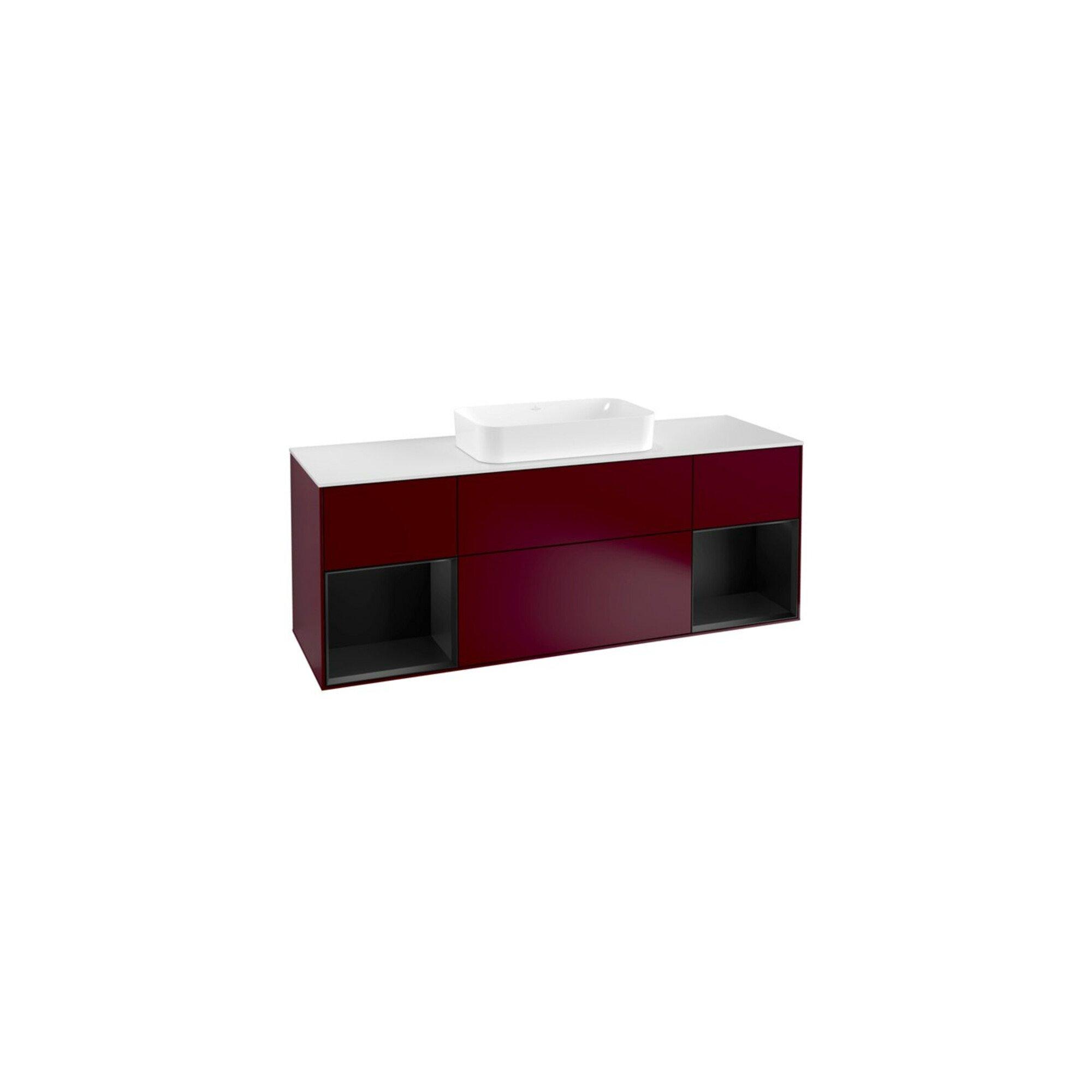 V&B Waschtischunterschrank Abdeckplatte Wh. M Finion 160X60Cm, Reg Bla M Lacquer, Peony Matt ; Villeroy & Boch (F331PDHB)