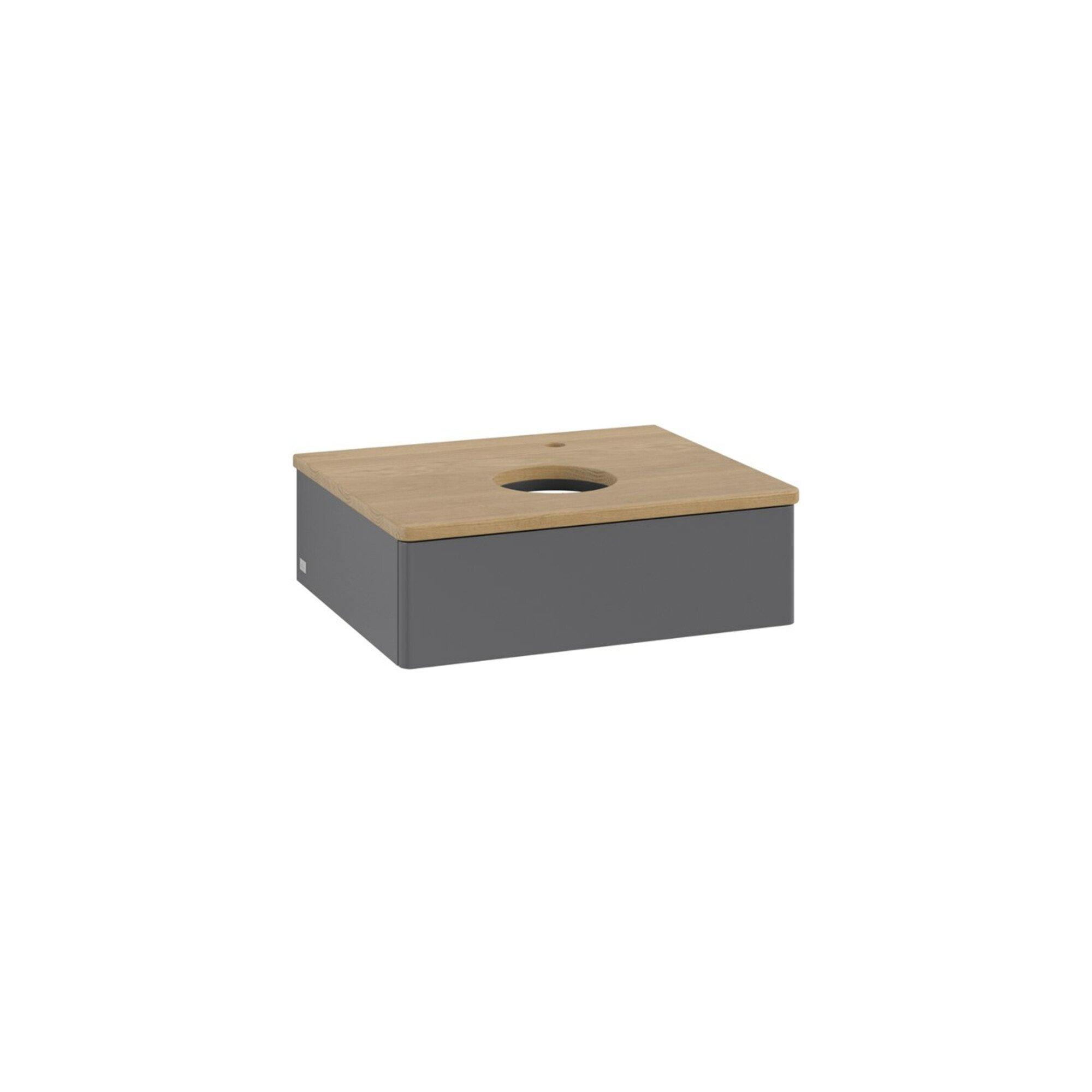 V&B Waschtischunterschrank Ohne Frontstruktur -Beleuchtung Antao 60X19X50Cm, Hl, Wbp Hon. Oa, A M Lac ; Villeroy & Boch (L07051GK)