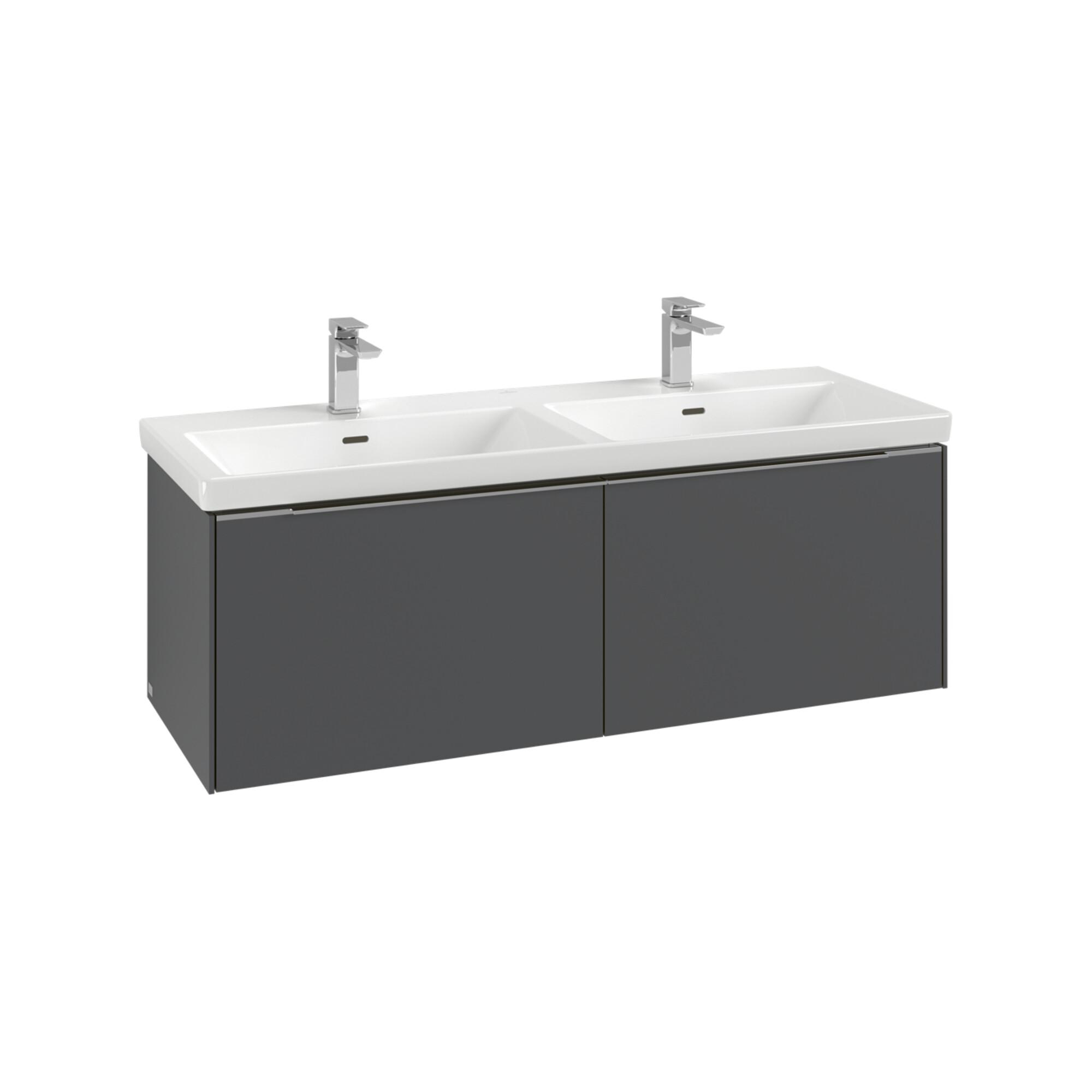 V&B Waschtischunterschrank Subway 3.0 127,2X42,9X47,8Cm, M Le/Gr Vo B, So Gre. ; Villeroy & Boch (C567L1AF)