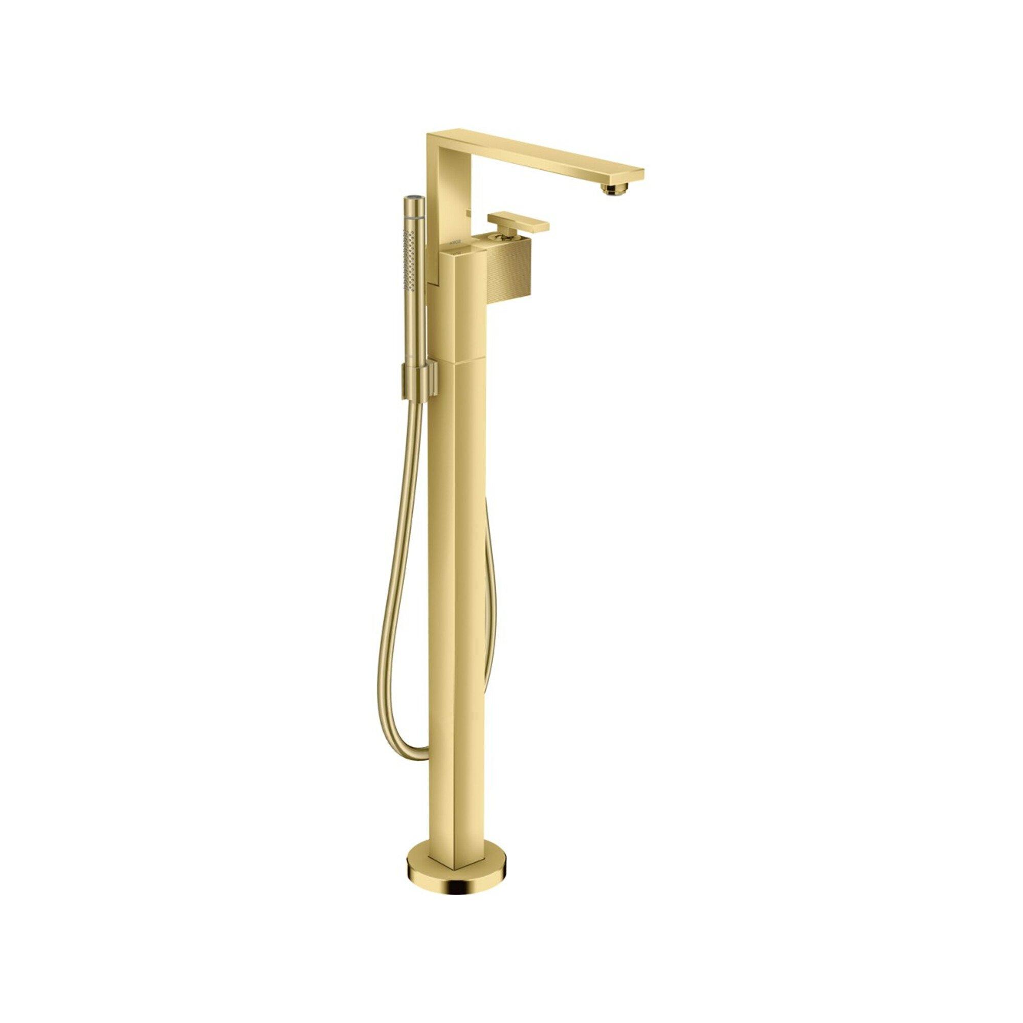 Hansgrohe Wannen-Einhebelmischer Axor Edge A 255Mm, Boden, Dia.Schl, Pol. Gol Opt (46441990)