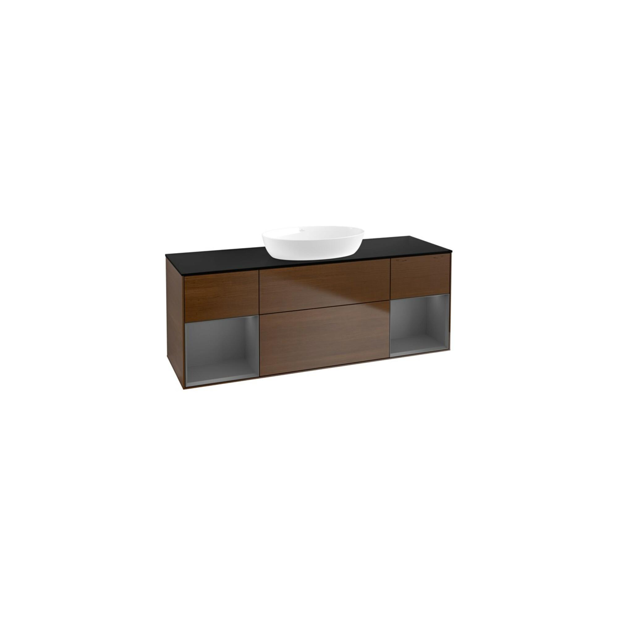 V&B Waschtischunterschrank Finion 160Cm, Pl B M, Rg A M Lac, Wal Ven ; Villeroy & Boch (FD02GKGN)