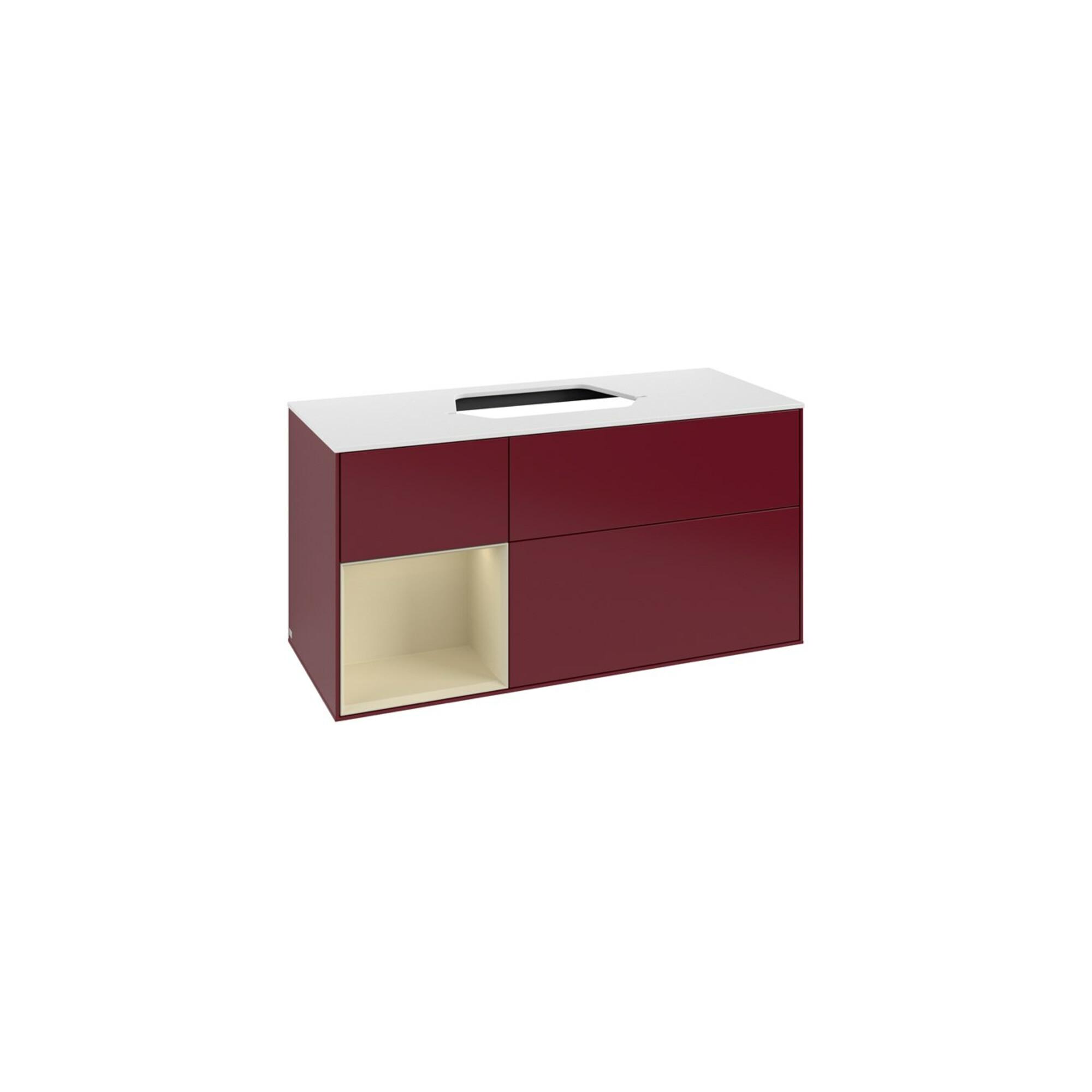 V&B Waschtischunterschrank Finion 120Cm, Pl W M, Reg Li Si Gr M Lac, Peo M ; Villeroy & Boch (F411HJHB)