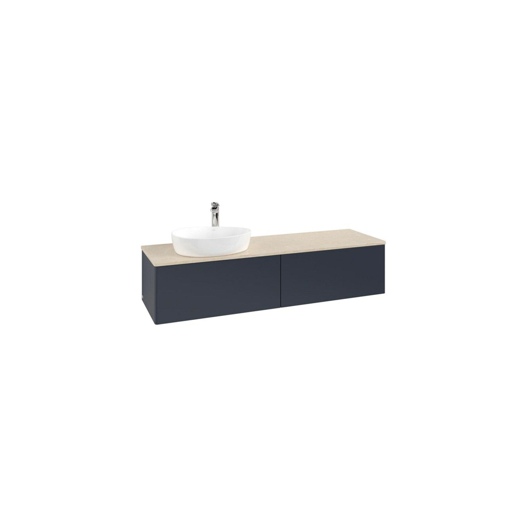 V&B Waschtischunterschrank Ohne Frontstruktur Antao 160X50Cm, Hl, Wbp Botti., Md Bl. M Lac ; Villeroy & Boch (K37053HG)