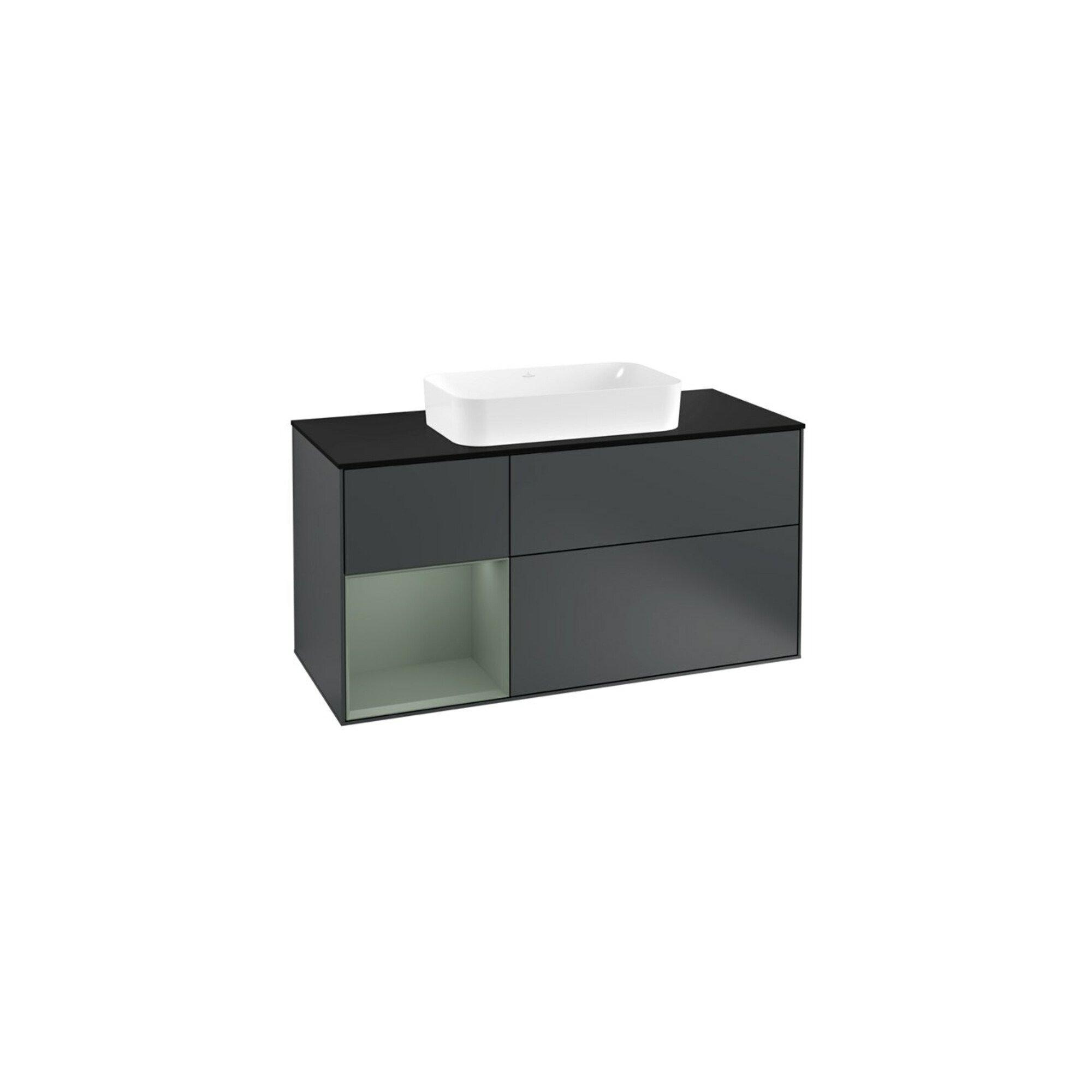 V&B Waschtischunterschrank Wandbeleuchtung Finion 120Cm, Pl B M, Rg L Ol M La, Md B M Lac ; Villeroy & Boch (G292GMHG)