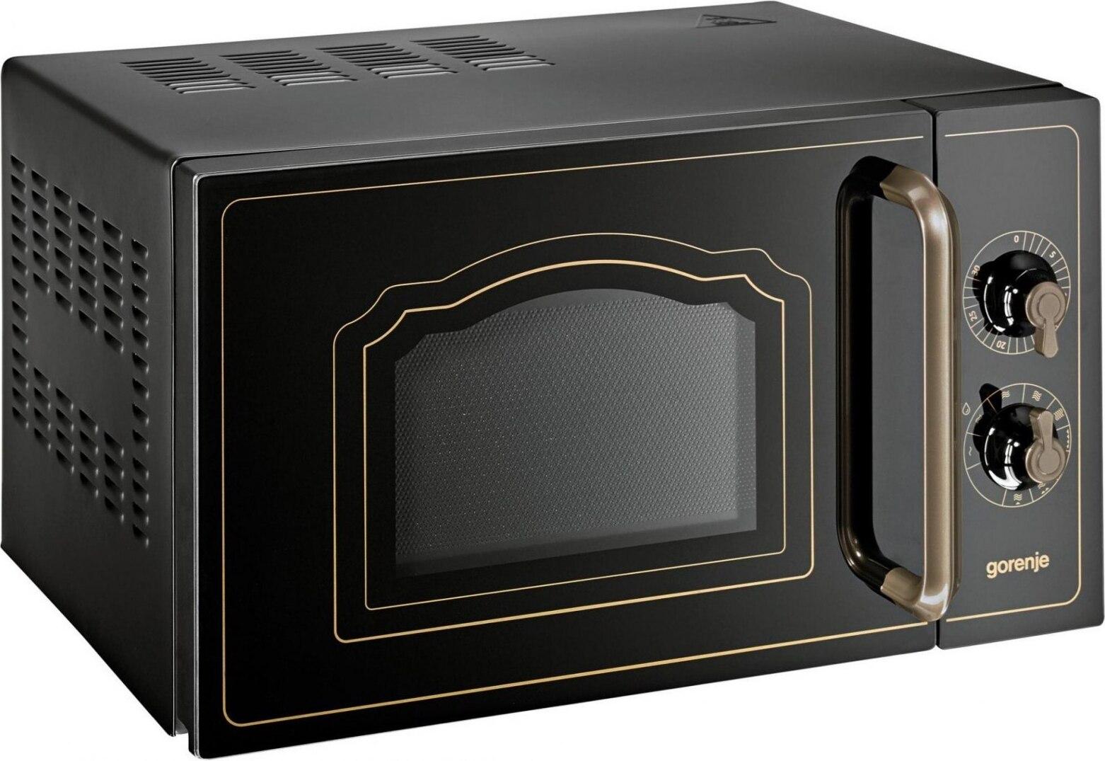 Gorenje | MO4250CLB | Forno A Microonde Con Grill | A Libera Installazione | 20 L | 700 W | Grill | Nero