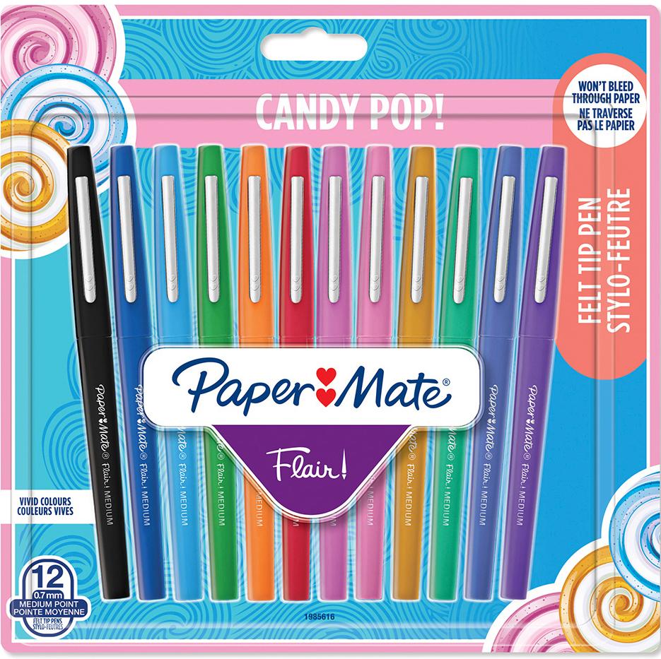Paper Mate 1985616 1X12 Paper Mate Filzstifte Flair Candy Pop M