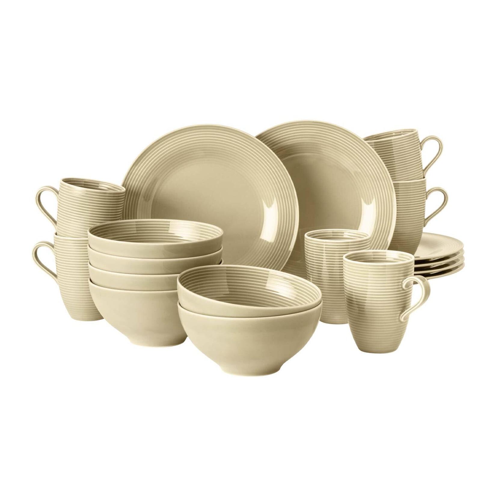 Seltmann Weiden FrüHstüCks-Set Beat Color Glaze 18Er Set