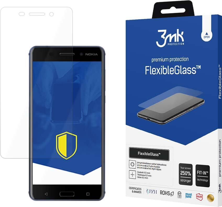 Nokia 6 - Vetro Flessibile 3Mk