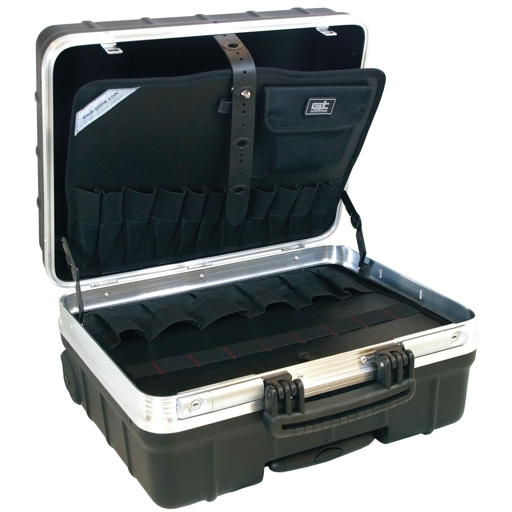 GT Werkzeugkoffer Atomik WH PTS ohne Inhalt Koffer mit Rollen + Teleskopgriff