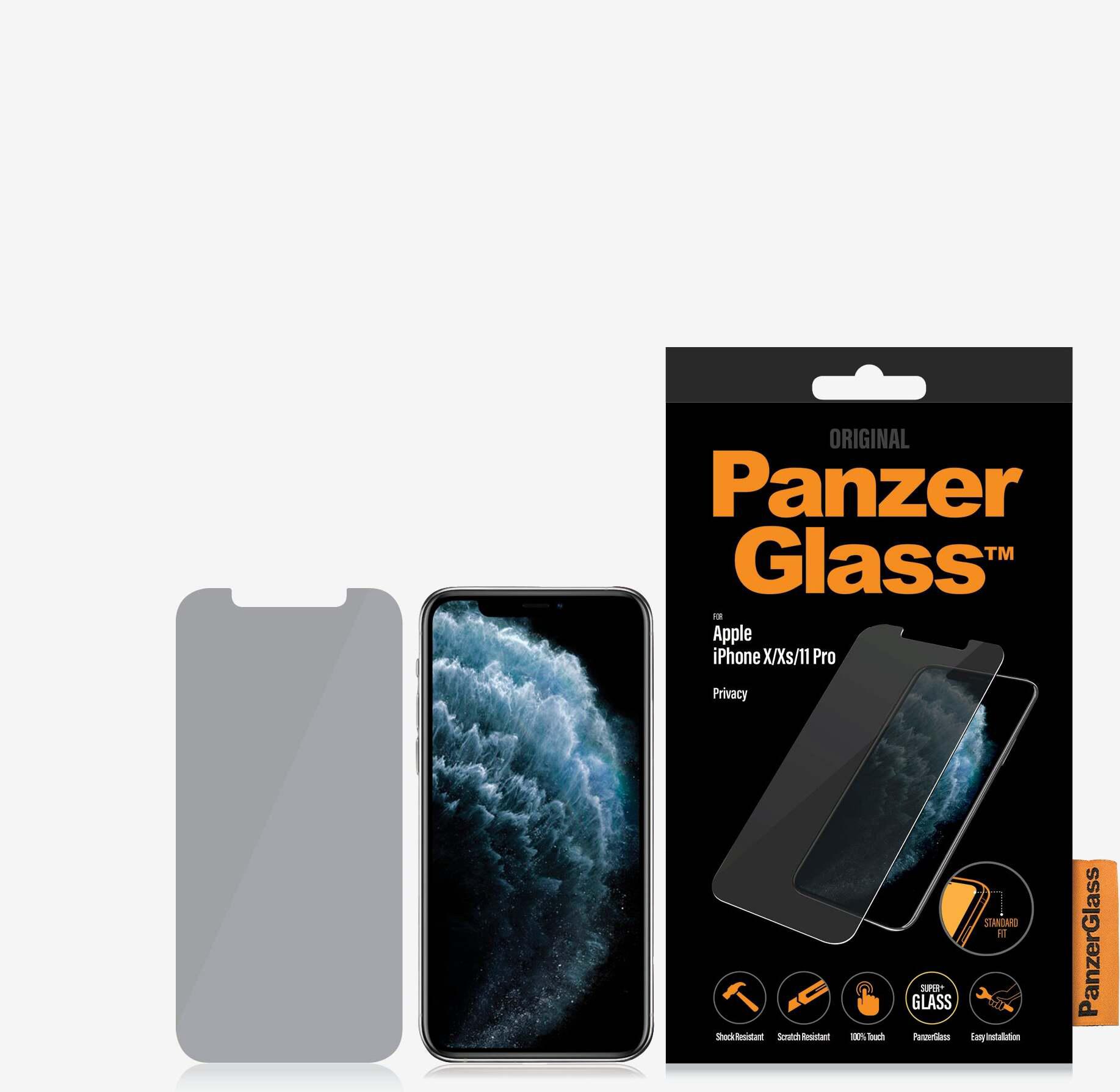 Panzerglass 37755 Panzerglass Privacy Protector For Iphone 11 Pro/Xs/X Clear