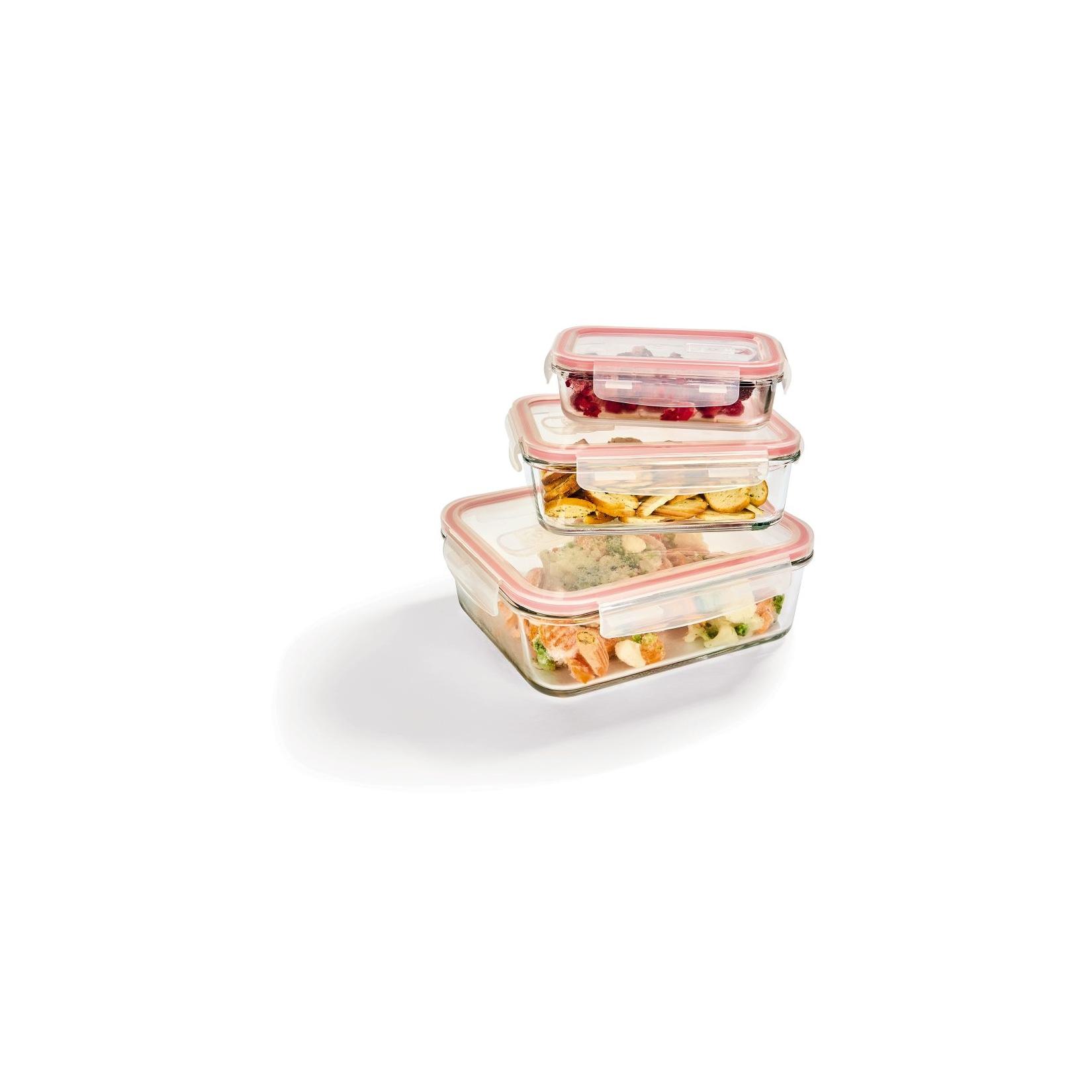 Kitchen Club Glasdosen 3er (Orange) - Inhalt: 2