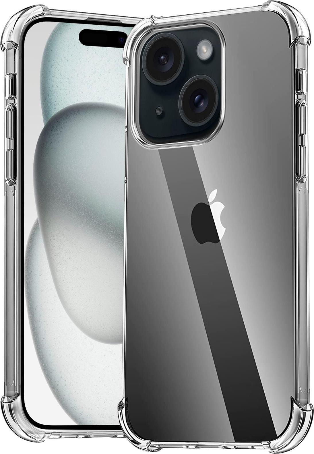 Custodia Per Apple Iphone 15 Anti Shock Mobile Phone Case Copertura Trasparente